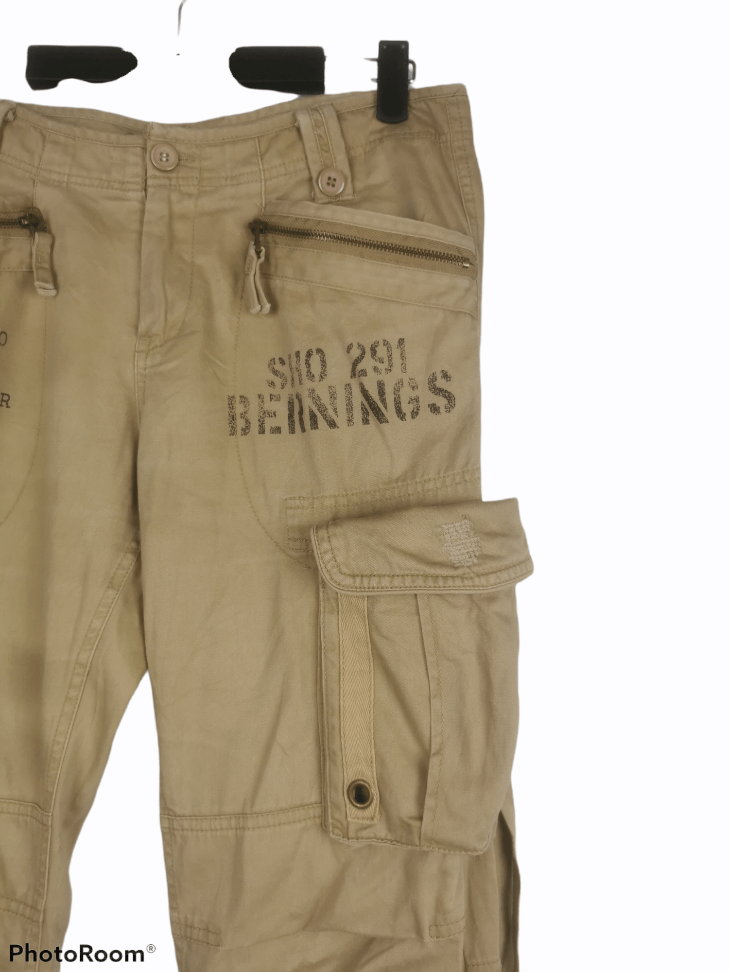Japanese Brand 💥RARE💥 Japanese Designer Bernings-Sho Bondage Cargo Pant Size US 32 / EU 48 - 6 Thumbnail