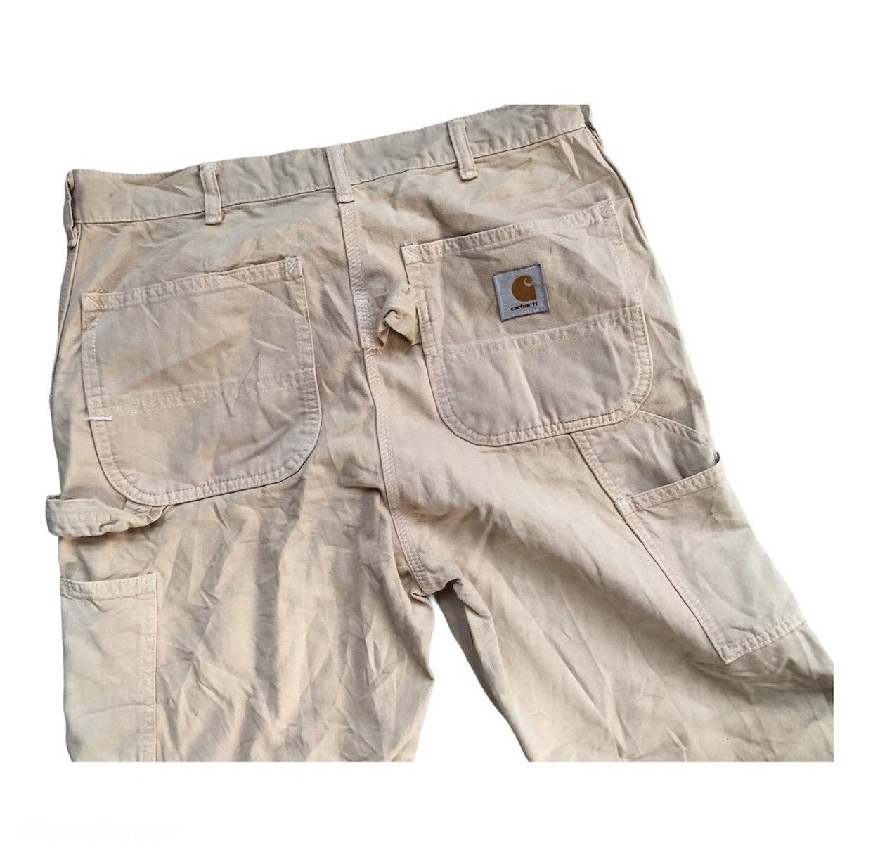 Carhartt × Carhartt Wip × Vintage Vintage 90s Carhartt Carpenter 7 Pocket Work Pants Size US 34 / EU 50 - 4 Thumbnail