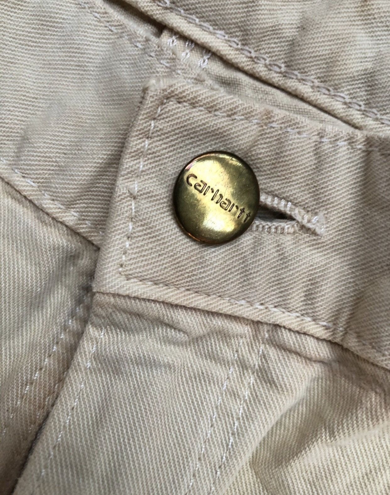 Carhartt × Carhartt Wip × Vintage Vintage 90s Carhartt Carpenter 7 Pocket Work Pants Size US 34 / EU 50 - 6 Thumbnail