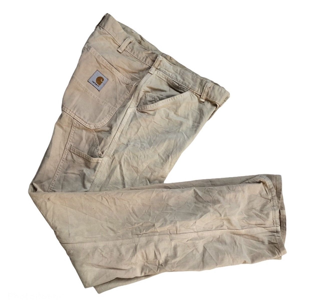 Carhartt × Carhartt Wip × Vintage Vintage 90s Carhartt Carpenter 7 Pocket Work Pants Size US 34 / EU 50 - 2 Thumbnail