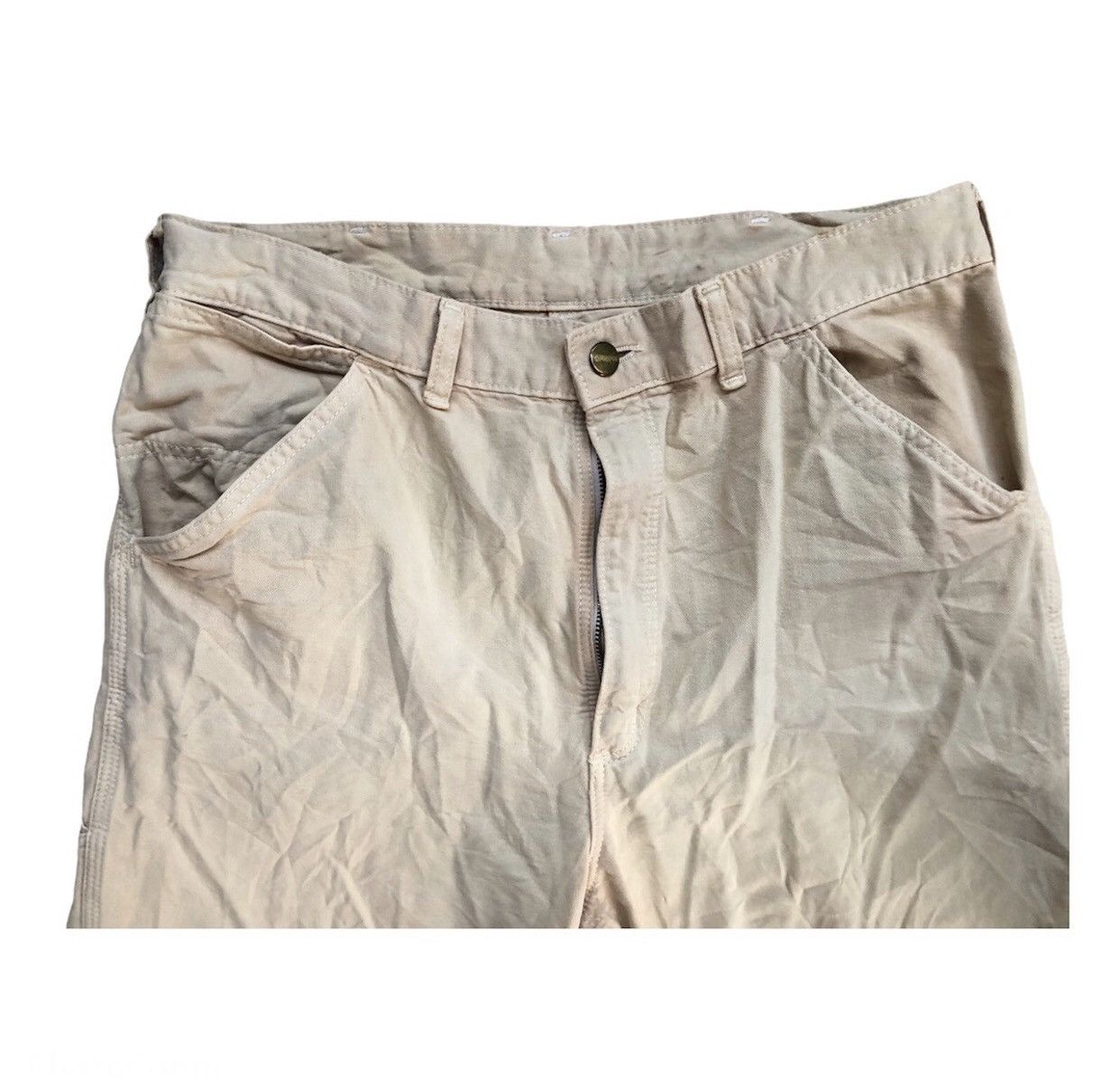 Carhartt × Carhartt Wip × Vintage Vintage 90s Carhartt Carpenter 7 Pocket Work Pants Size US 34 / EU 50 - 3 Thumbnail