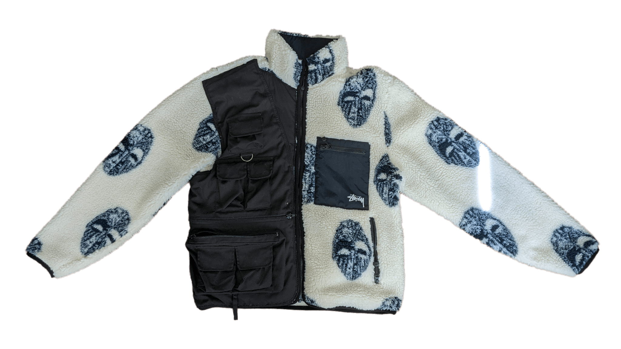 Stussy Sherpa Mask Jacket | Grailed