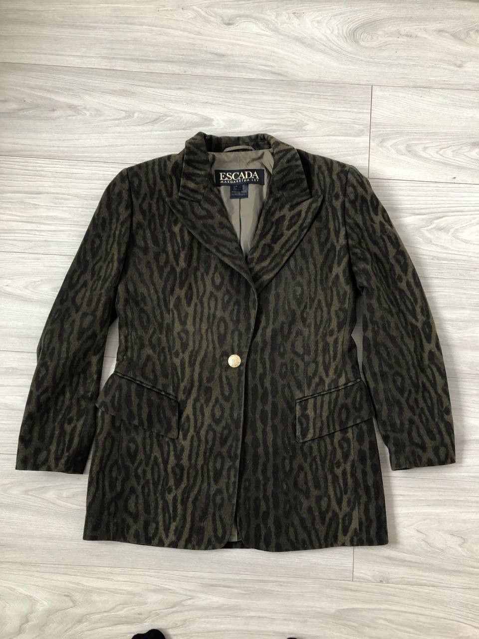 Escada RARE🔥VINTAGE ESCADA MARGARETHA LEY Size S / US 4 / IT 40 - 2 Thumbnail