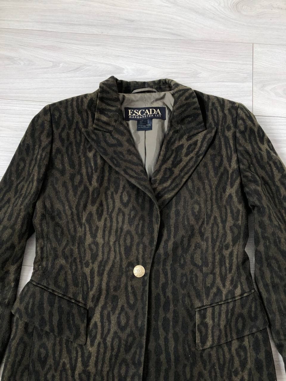 Escada RARE🔥VINTAGE ESCADA MARGARETHA LEY Size S / US 4 / IT 40 - 3 Thumbnail