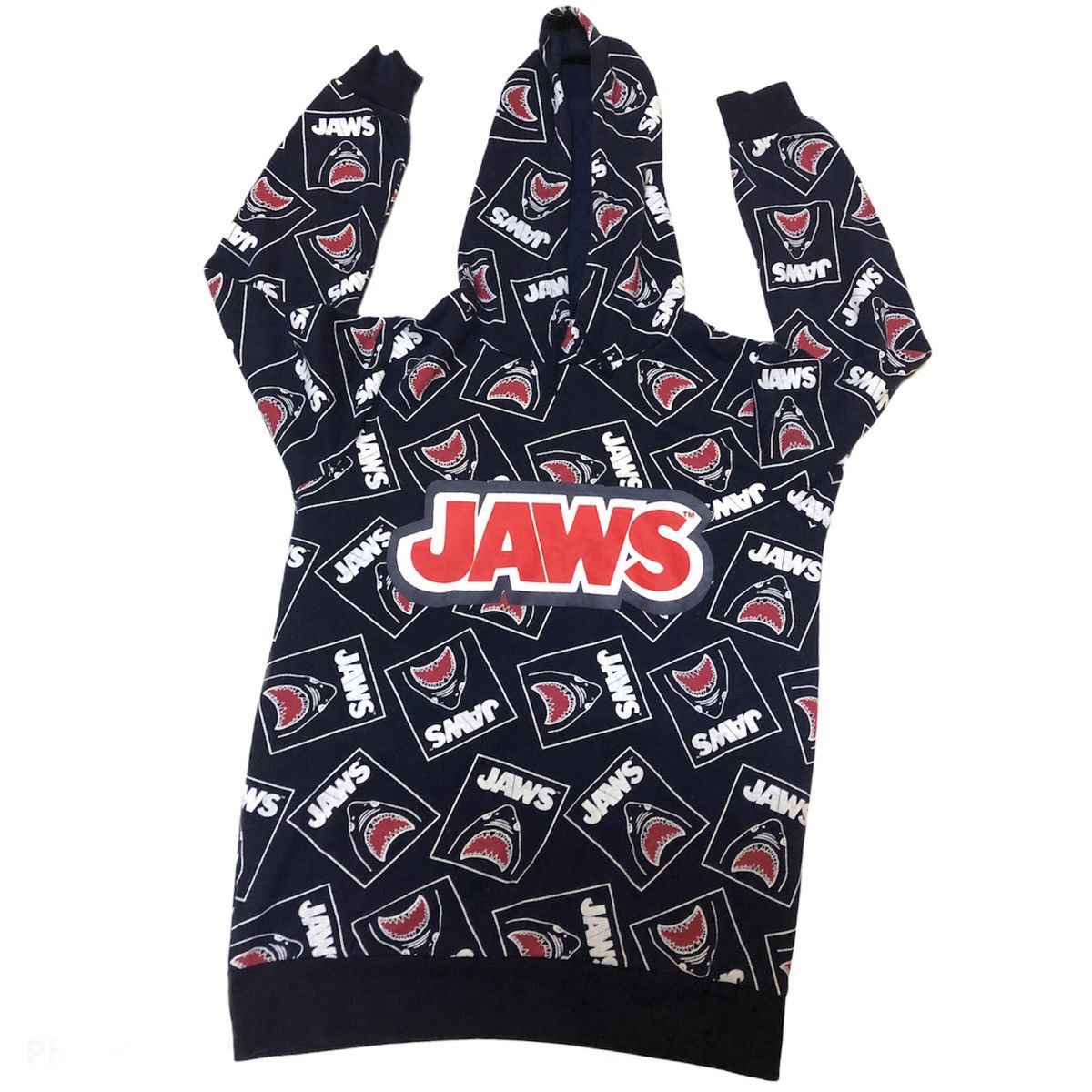 Cartoon Network × Japanese Brand × Vintage Grailed🔥JAWS Hoodies Full Print Size US L / EU 52-54 / 3 - 1 Thumbnail