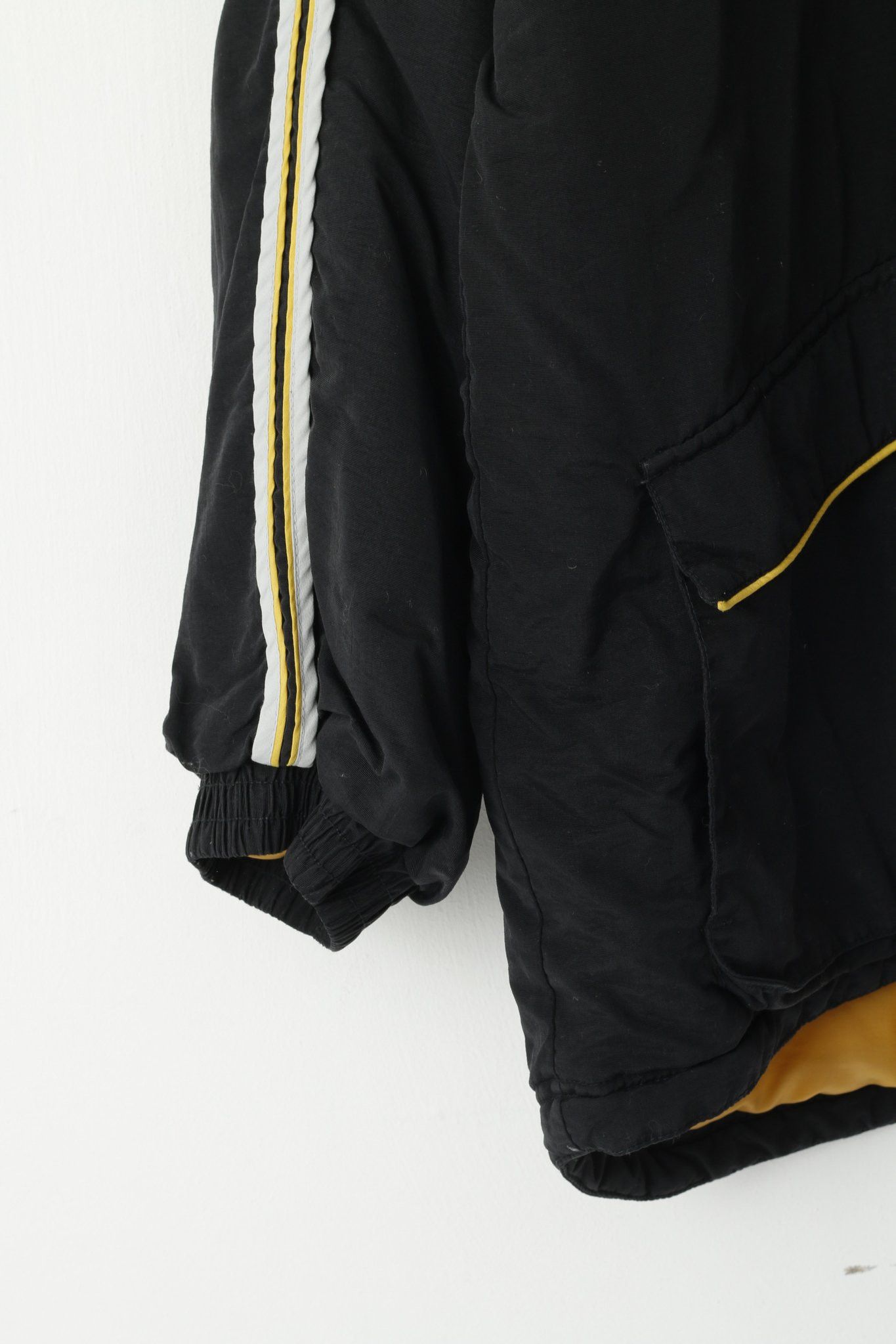 Puma Puma Men XXL Jacket Black Nylon Padded Vintage 0572 Size US XXL / EU 58 / 5 - 4 Thumbnail