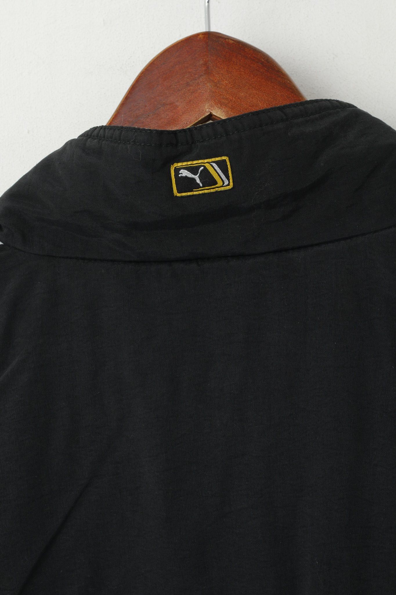Puma Puma Men XXL Jacket Black Nylon Padded Vintage 0572 Size US XXL / EU 58 / 5 - 7 Thumbnail