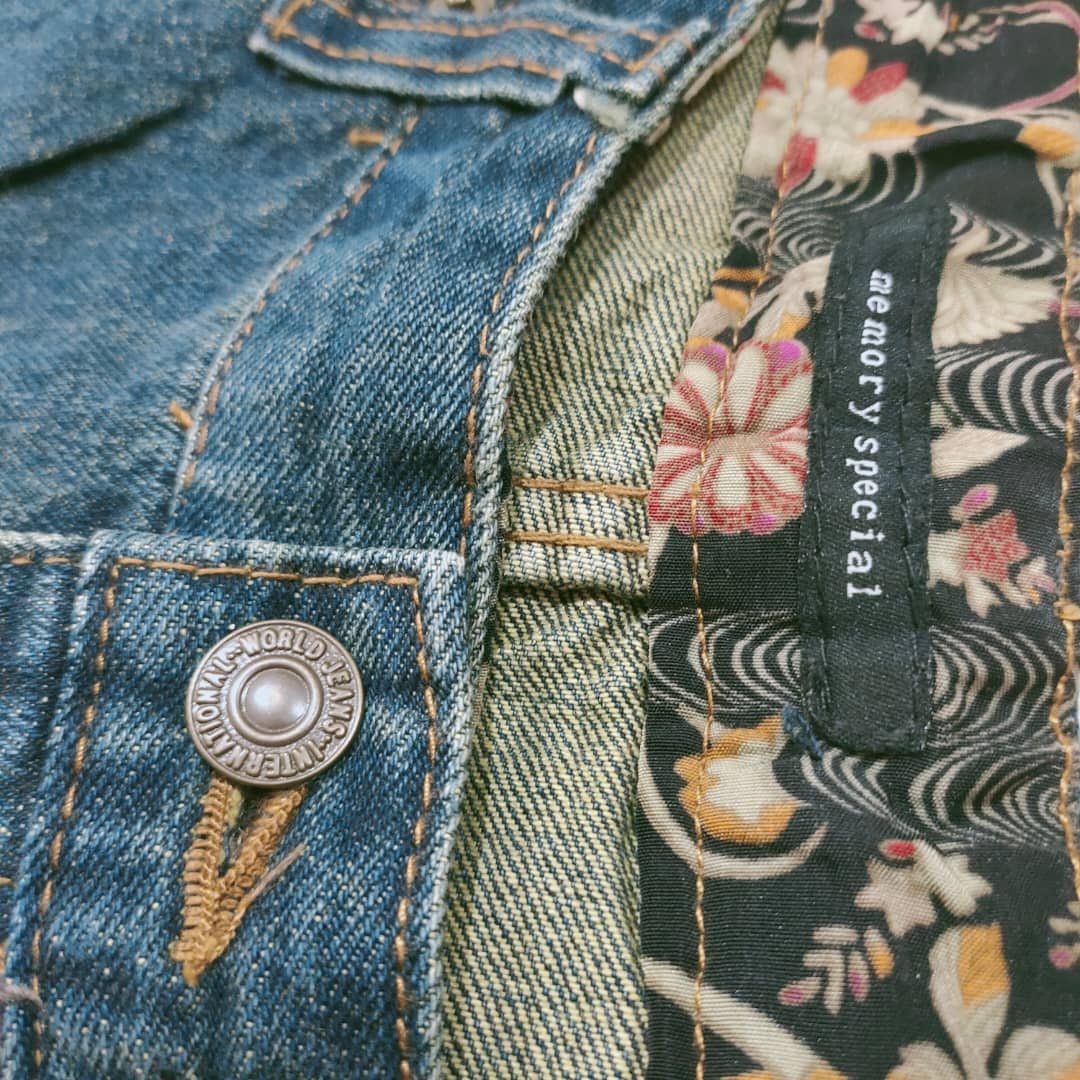 Japanese Brand × Vintage Grailed🔥 MEMORY SPECIAL Sukajan Japanese Koi Fish Size US 31 - 10 Thumbnail