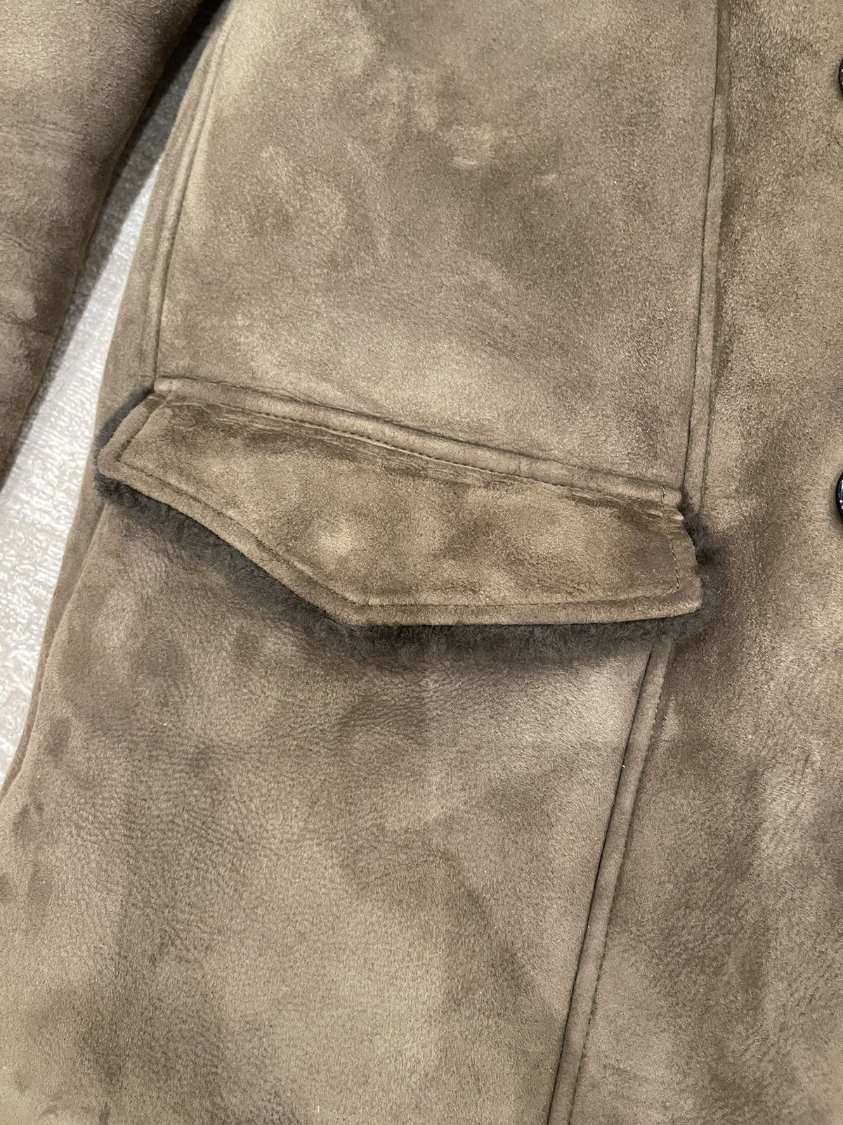 Hedi Slimane × Saint Laurent Paris FW 2013 shearling coat Size US M / EU 48-50 / 2 - 22 Thumbnail