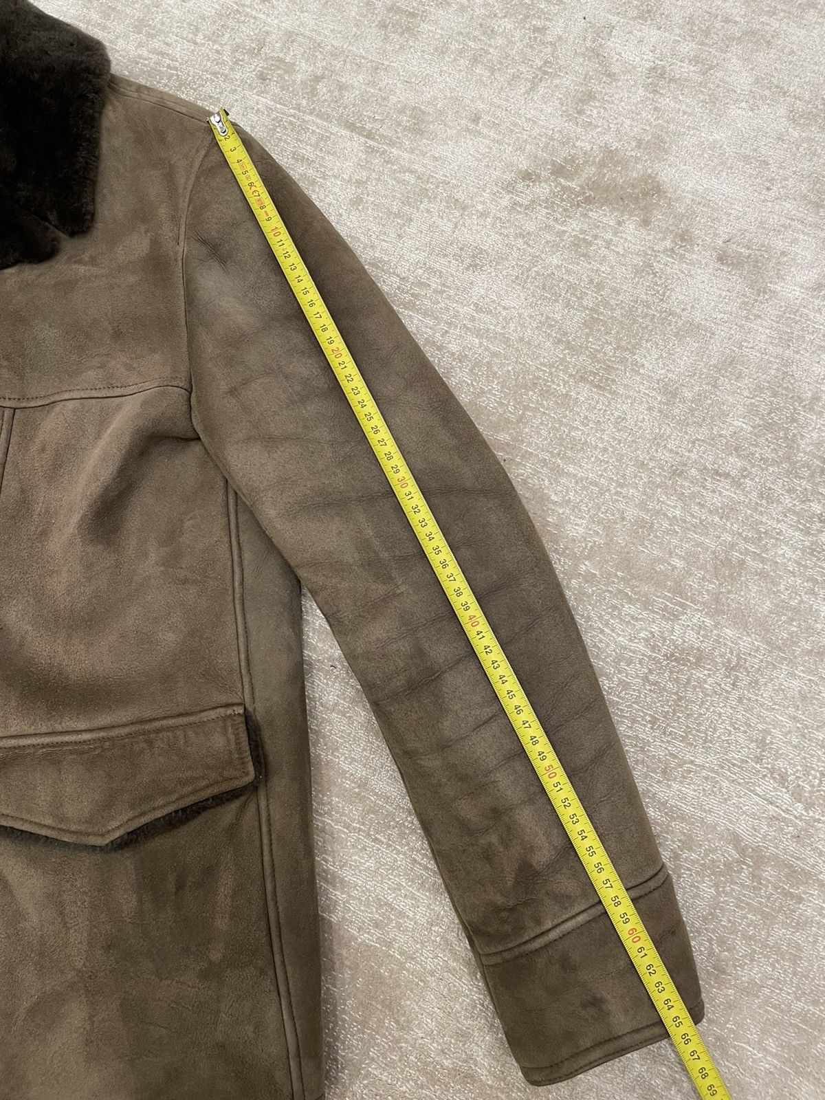 Hedi Slimane × Saint Laurent Paris FW 2013 shearling coat Size US M / EU 48-50 / 2 - 6 Thumbnail