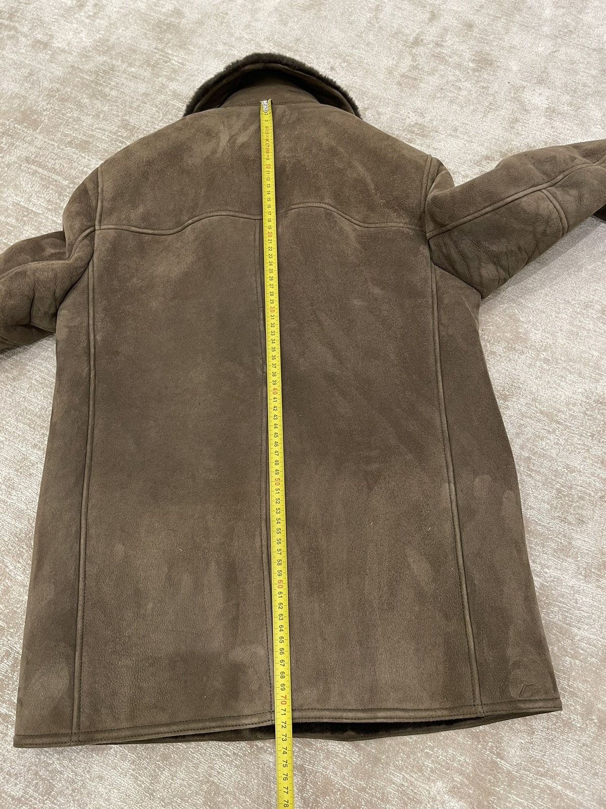 Hedi Slimane × Saint Laurent Paris FW 2013 shearling coat Size US M / EU 48-50 / 2 - 8 Thumbnail