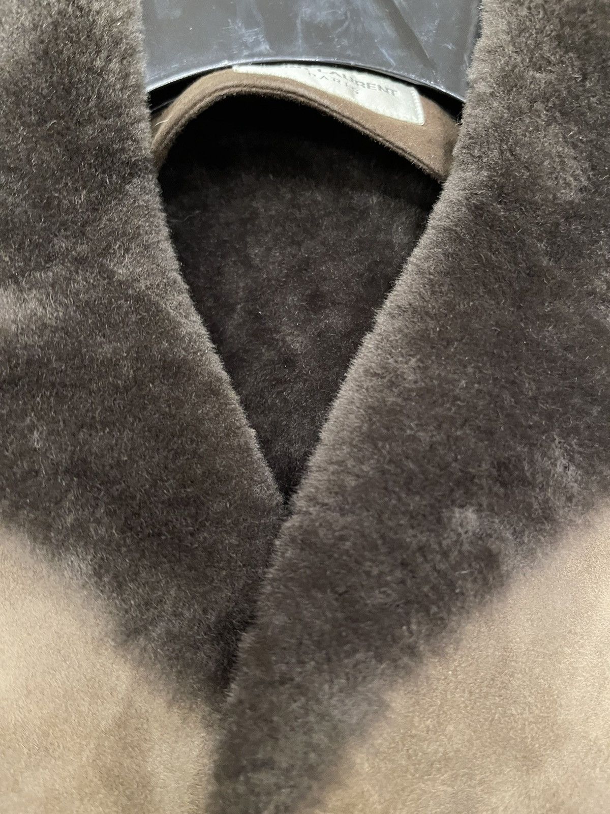 Hedi Slimane × Saint Laurent Paris FW 2013 shearling coat Size US M / EU 48-50 / 2 - 14 Thumbnail