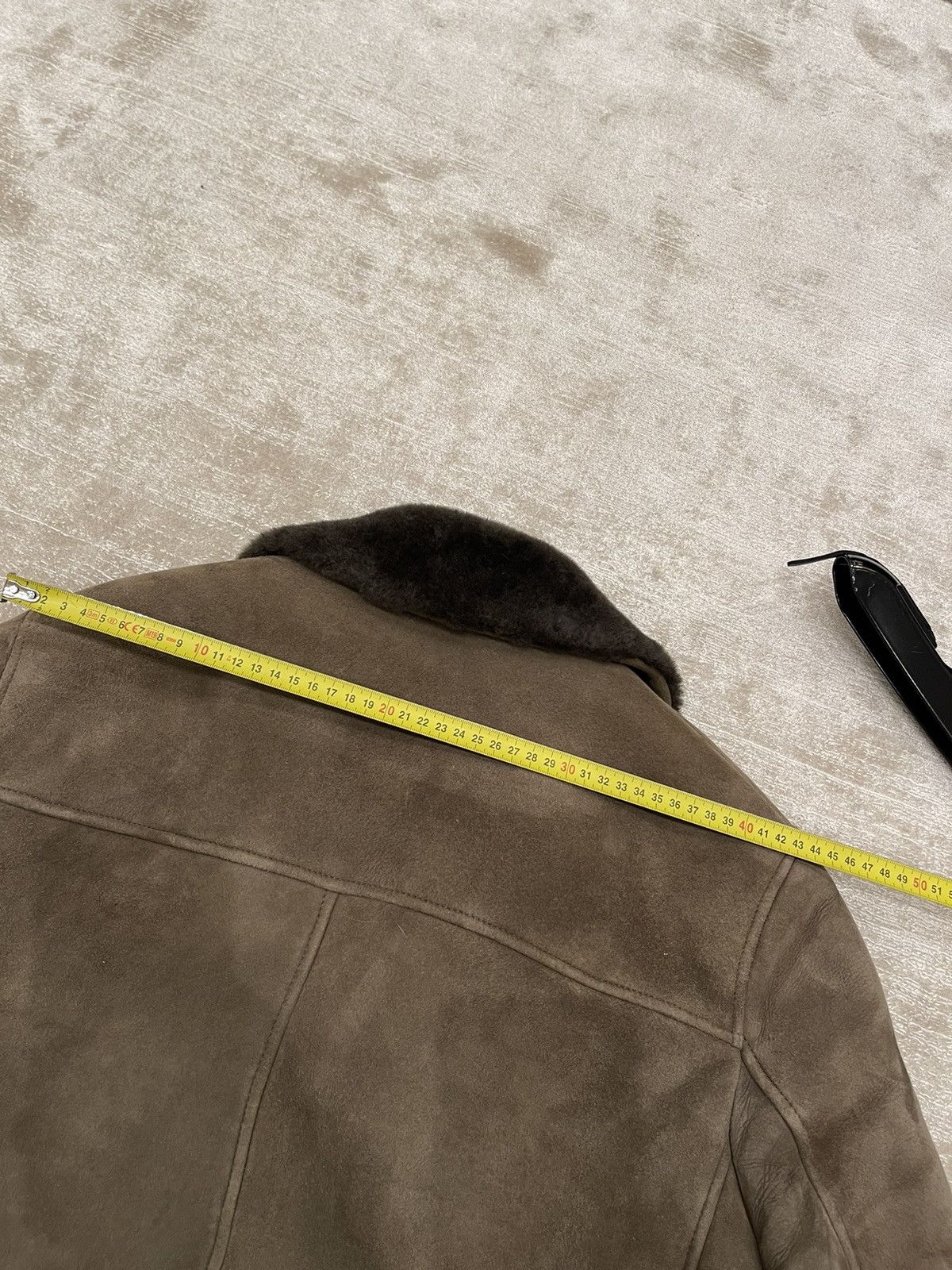 Hedi Slimane × Saint Laurent Paris FW 2013 shearling coat Size US M / EU 48-50 / 2 - 9 Thumbnail