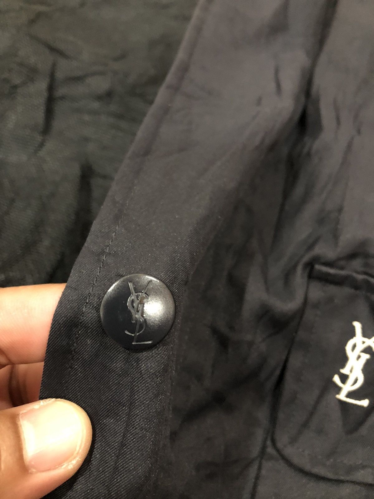 Yves Saint Laurent Ysl windbreaker style 🔥 Size US M / EU 48-50 / 2 - 13 Thumbnail