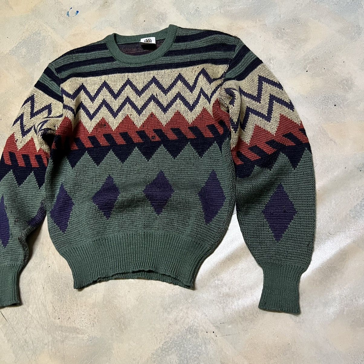Japanese Brand × Vintage Marina Delrey Knitwear Sweater Size US S / EU 44-46 / 1 - 2 Thumbnail