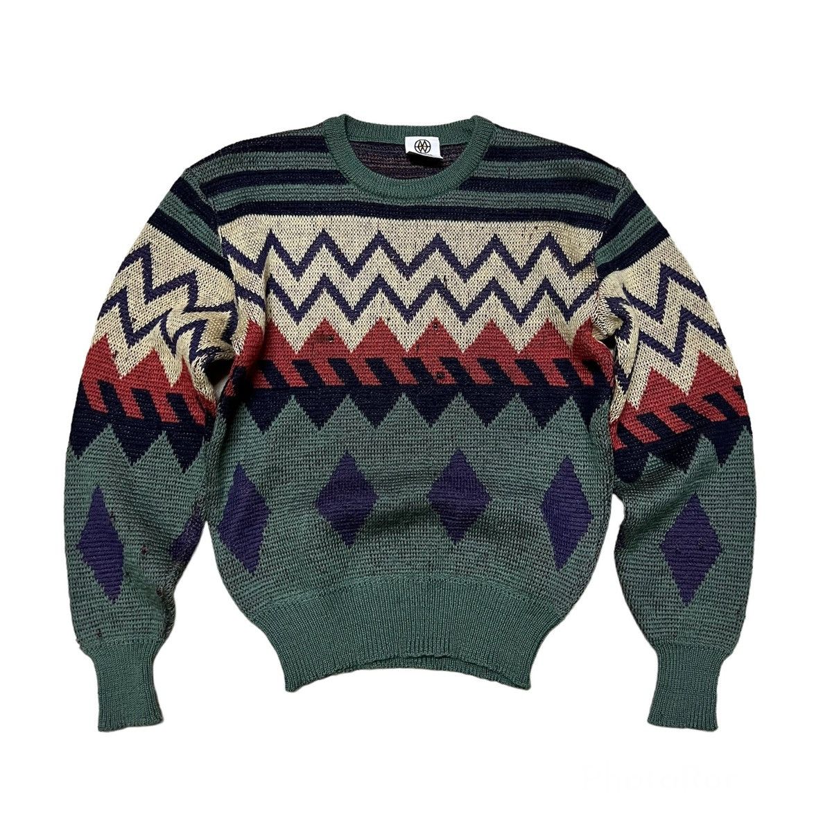 Japanese Brand × Vintage Marina Delrey Knitwear Sweater Size US S / EU 44-46 / 1 - 1 Thumbnail