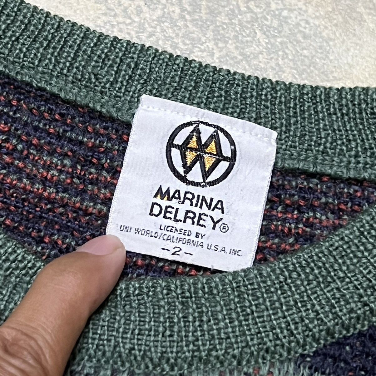 Japanese Brand × Vintage Marina Delrey Knitwear Sweater Size US S / EU 44-46 / 1 - 5 Thumbnail