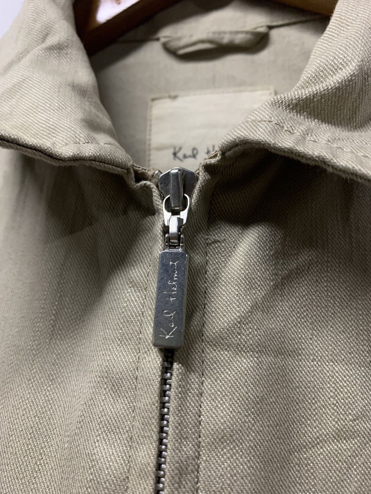 Japanese Brand × Karl Helmut Karl Helmut Zipper Cotton Work Jacket Size US L / EU 52-54 / 3 - 8 Thumbnail