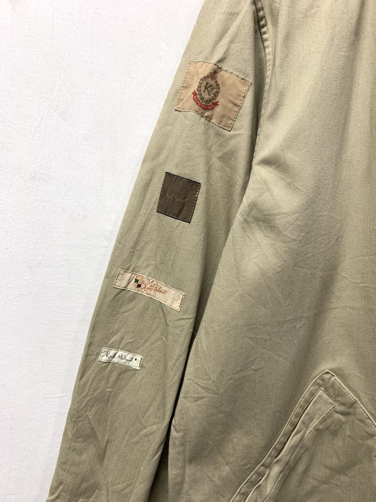 Japanese Brand × Karl Helmut Karl Helmut Zipper Cotton Work Jacket Size US L / EU 52-54 / 3 - 5 Thumbnail