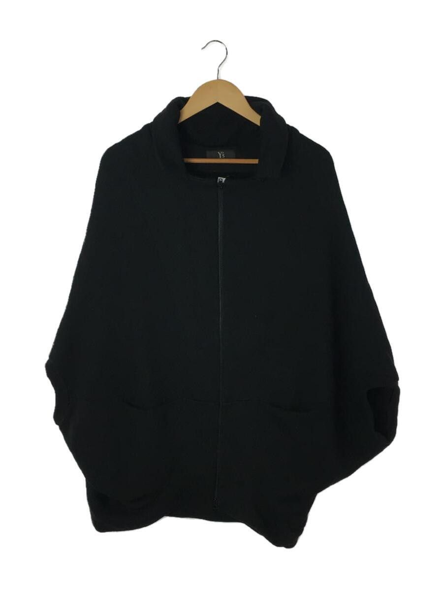 Y’s full zip cotoon black cardigan