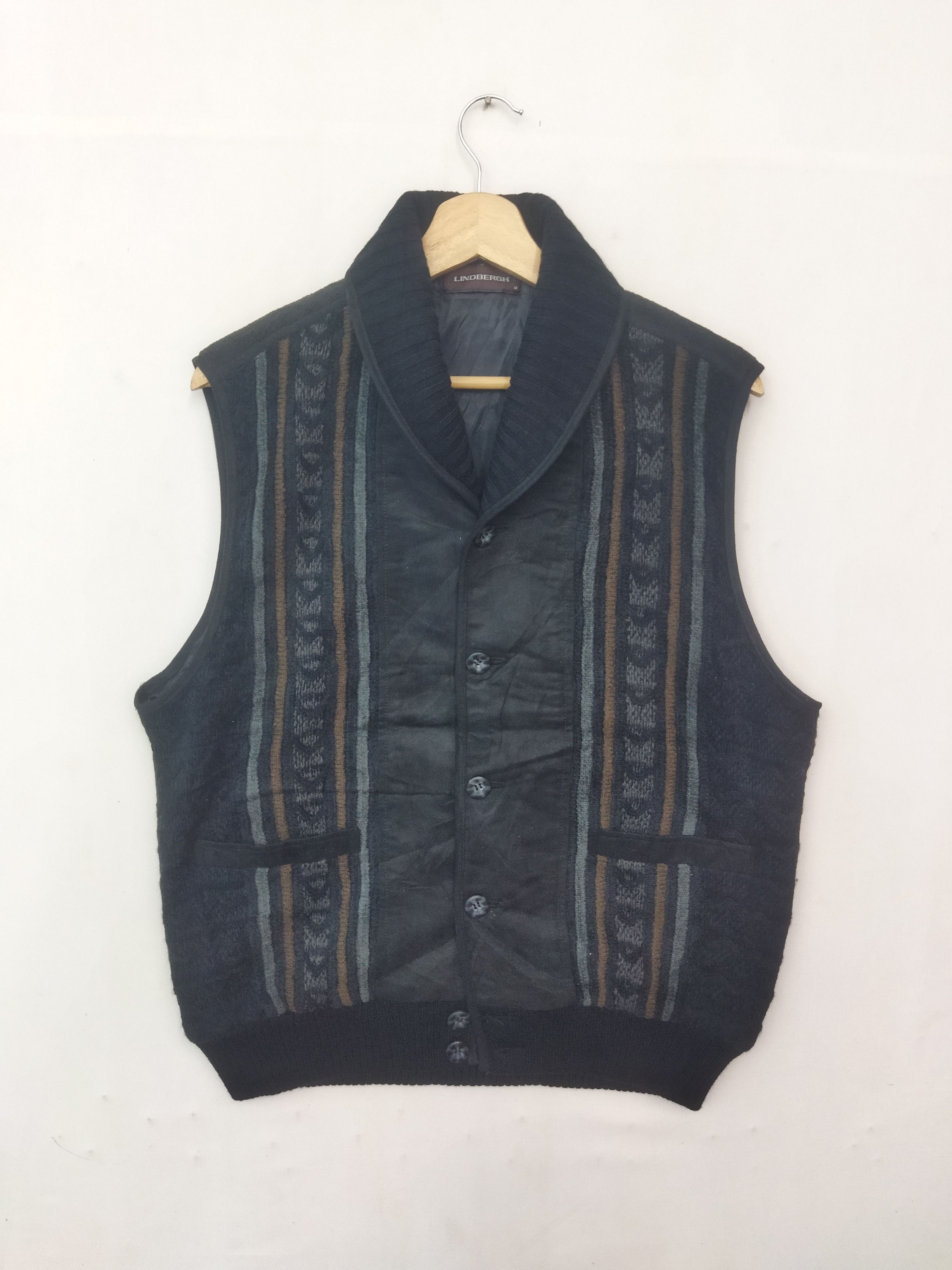 VINTAGE LINDBERGH VEST SLEEVELESS NICE DESIGN