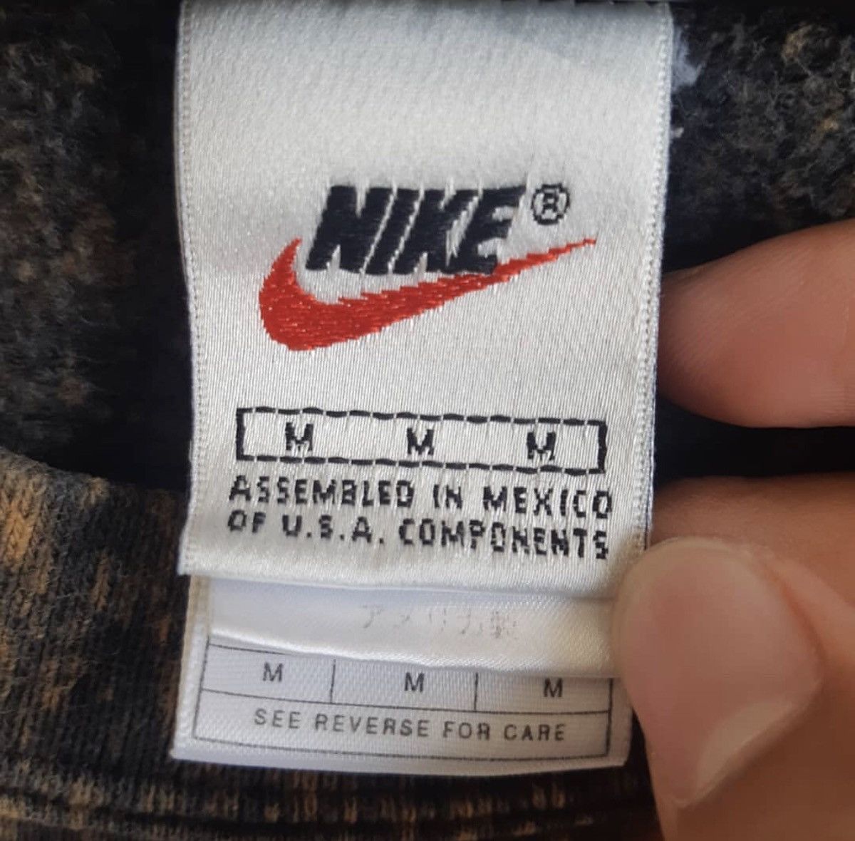 Nike × Vintage RARE‼️ Vintage NIKE Sweatshirt Asic Wash‼️ Size US M / EU 48-50 / 2 - 4 Thumbnail