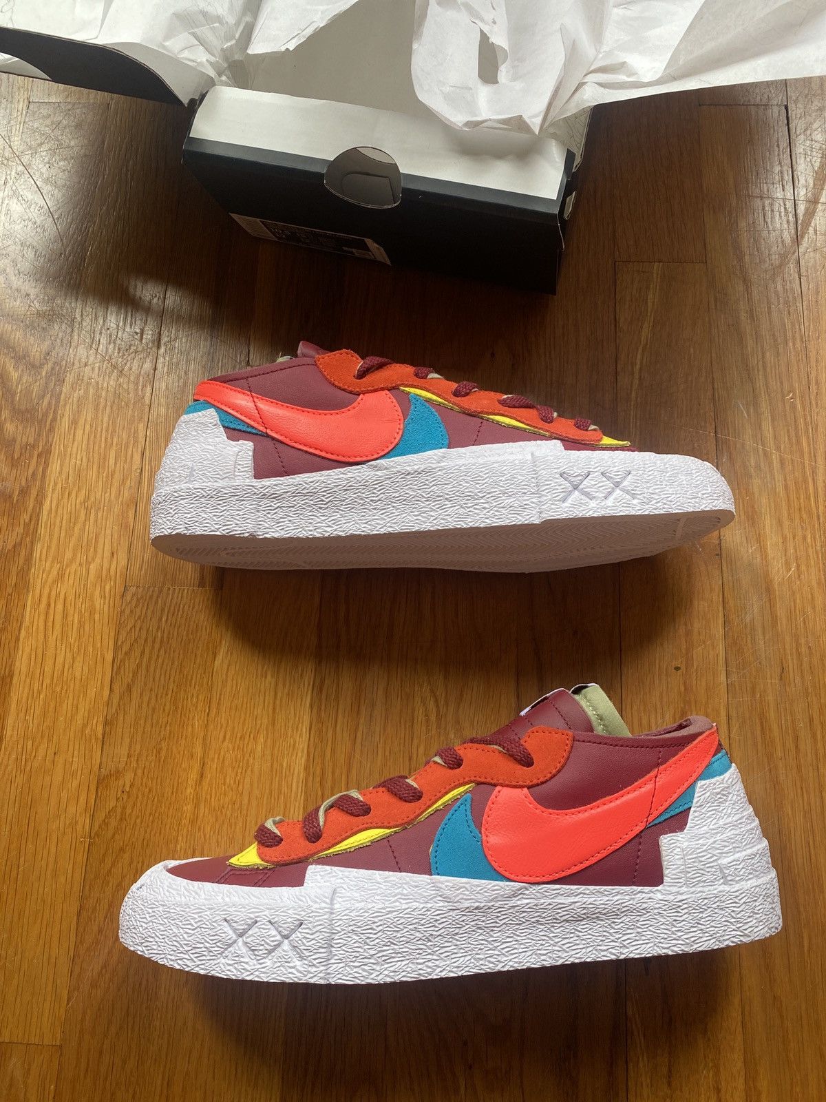 Kaws × Nike × Sacai Nike blazer low Size US 10.5 / EU 43-44 - 1 Thumbnail