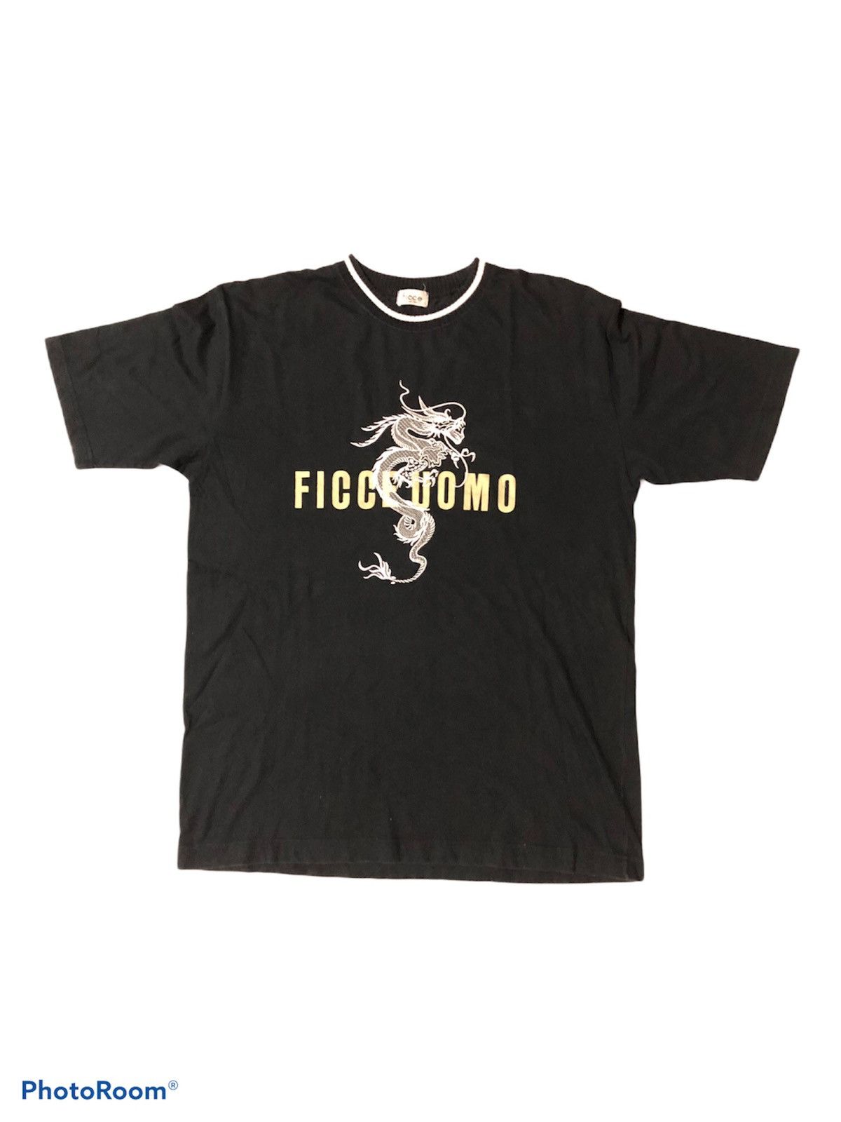 Japanese Dragon with Flowers Vintage Dragon T-shirt sold by Illés