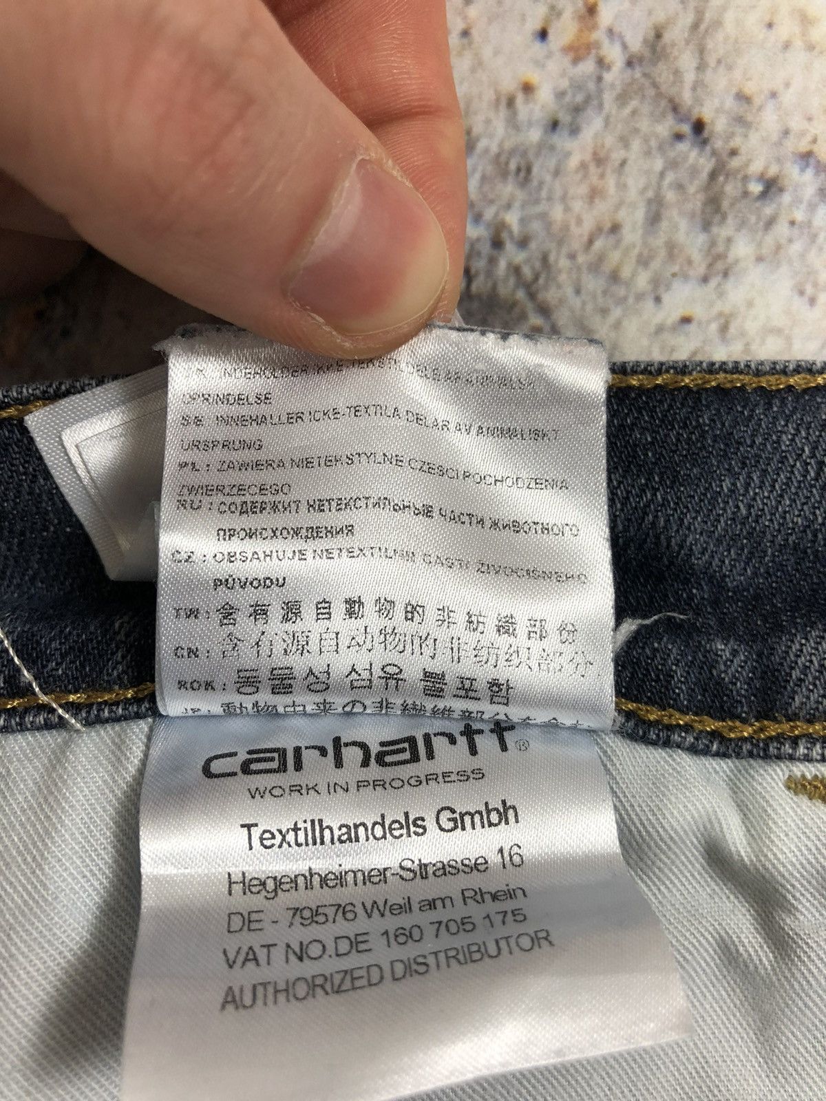 Carhartt × Vintage Carhartt denim jeans pants Size US 32 / EU 48 - 13 Thumbnail