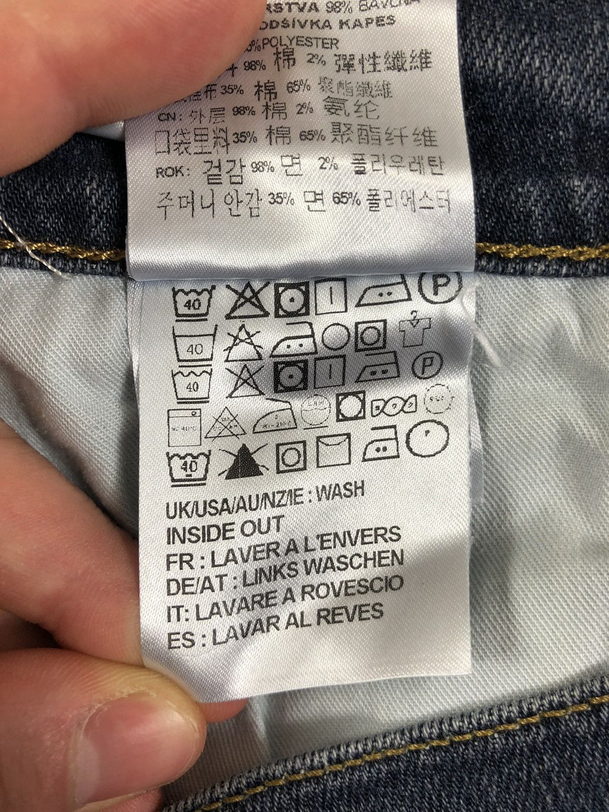 Carhartt × Vintage Carhartt denim jeans pants Size US 32 / EU 48 - 8 Thumbnail