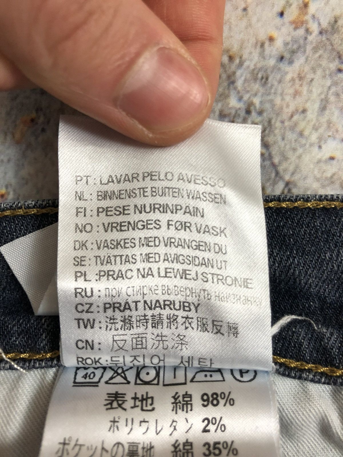 Carhartt × Vintage Carhartt denim jeans pants Size US 32 / EU 48 - 9 Thumbnail