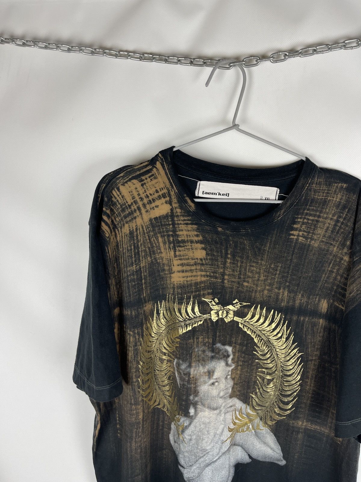 Aem'kei Aem’kei big logo nude body women rap skate tee shirt Size US XXL / EU 58 / 5 - 2 Thumbnail