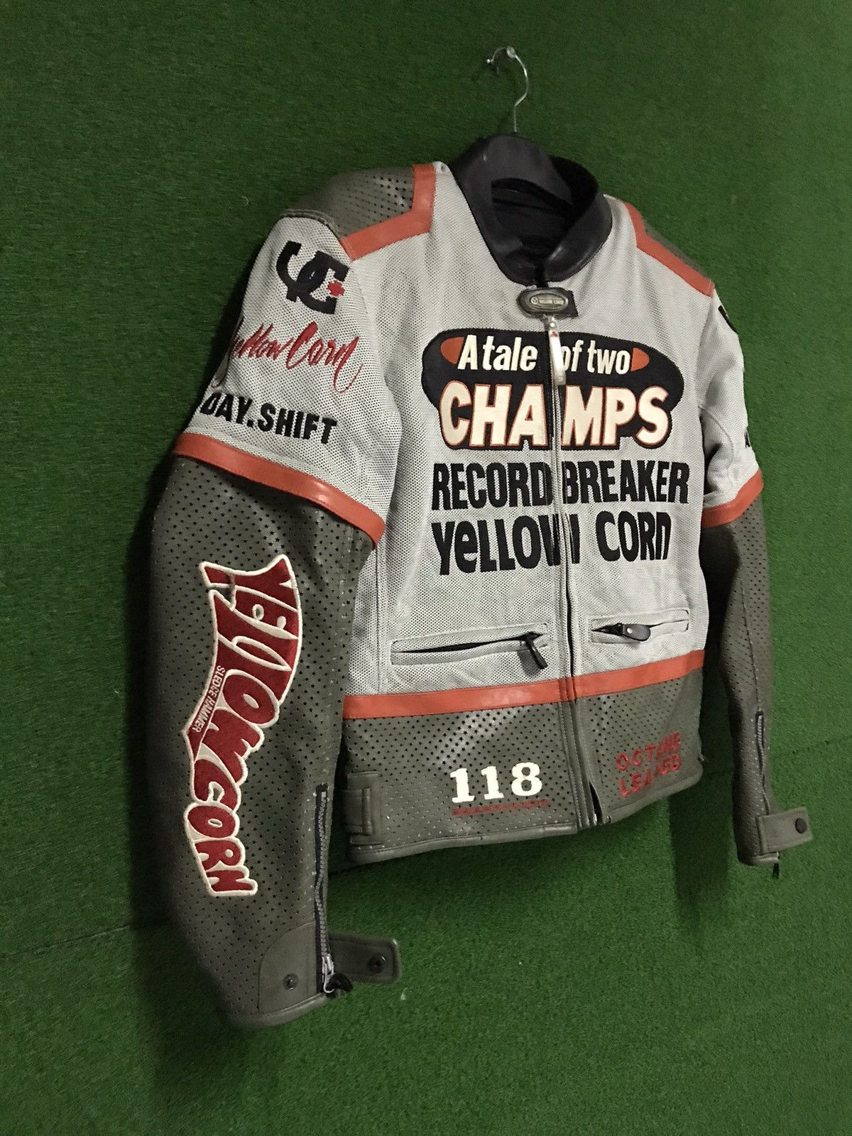 YELLOW CORN Yellow Corn Biker Jacket – Japanese Motorcycle Style – Rare Size US L / EU 52-54 / 3 - 3 Thumbnail