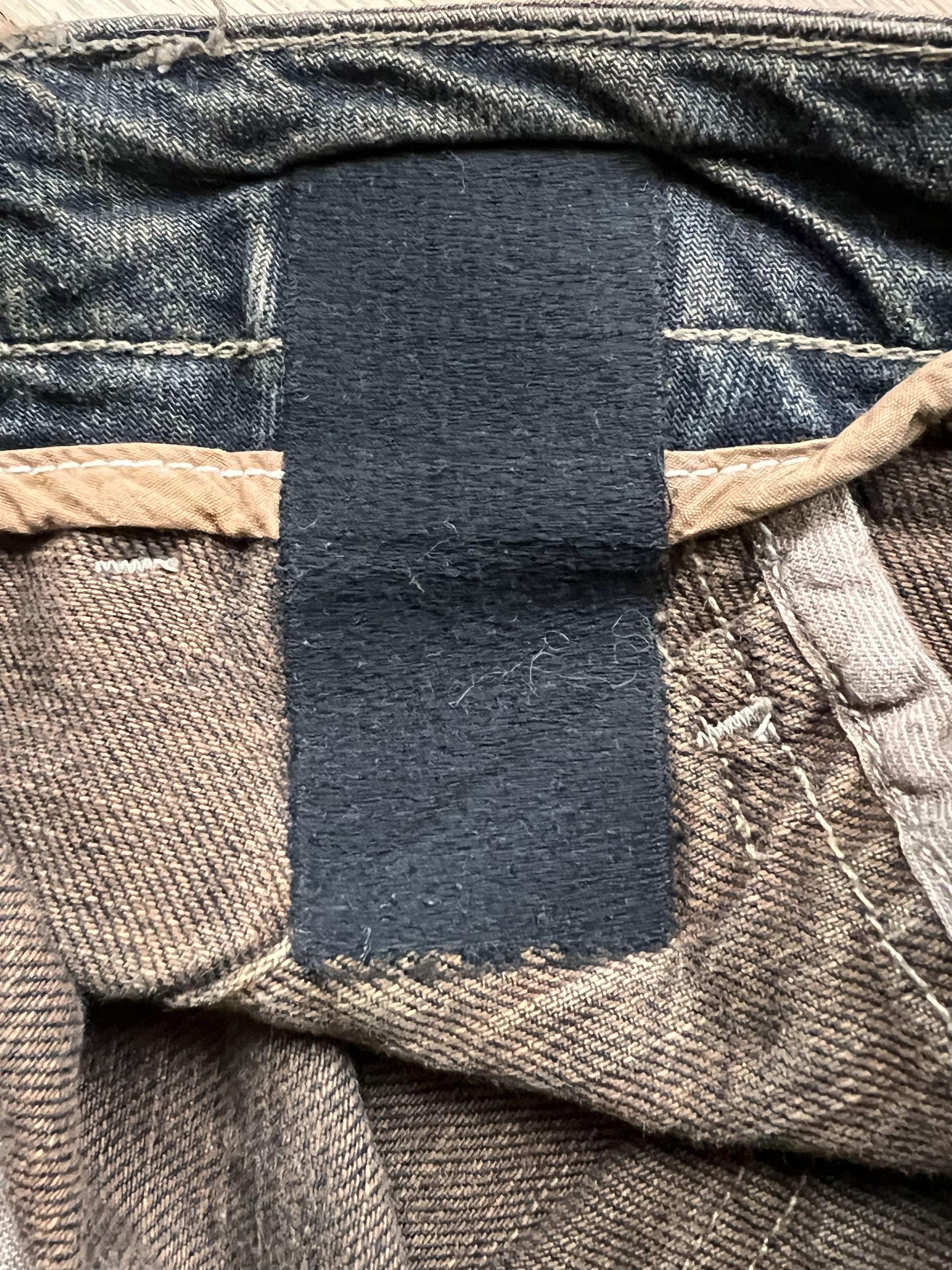 Rick Owens RICK OWENS 2001 Slab waxed spiral denim Size US 27 - 5 Thumbnail