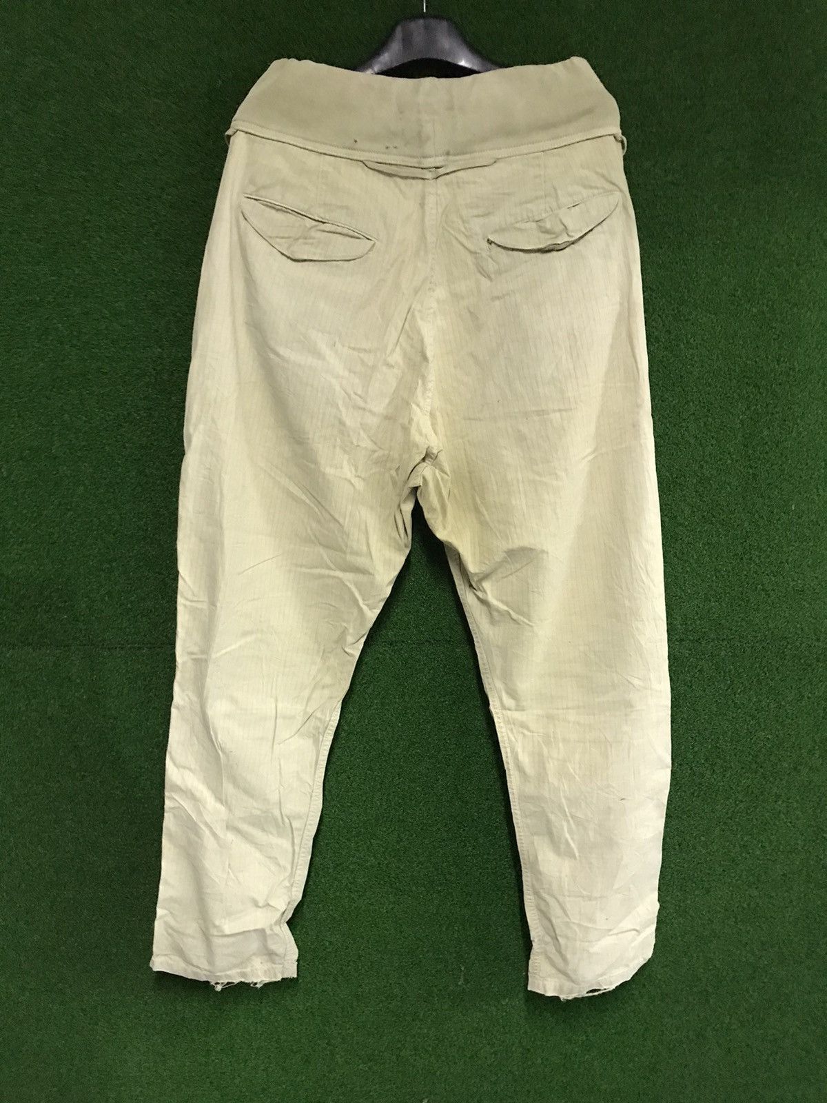 Kapital Rare Kapital Japan Sarouel Drop Crotch Pants Beige Archive Size US 34 / EU 50 - 2 Thumbnail