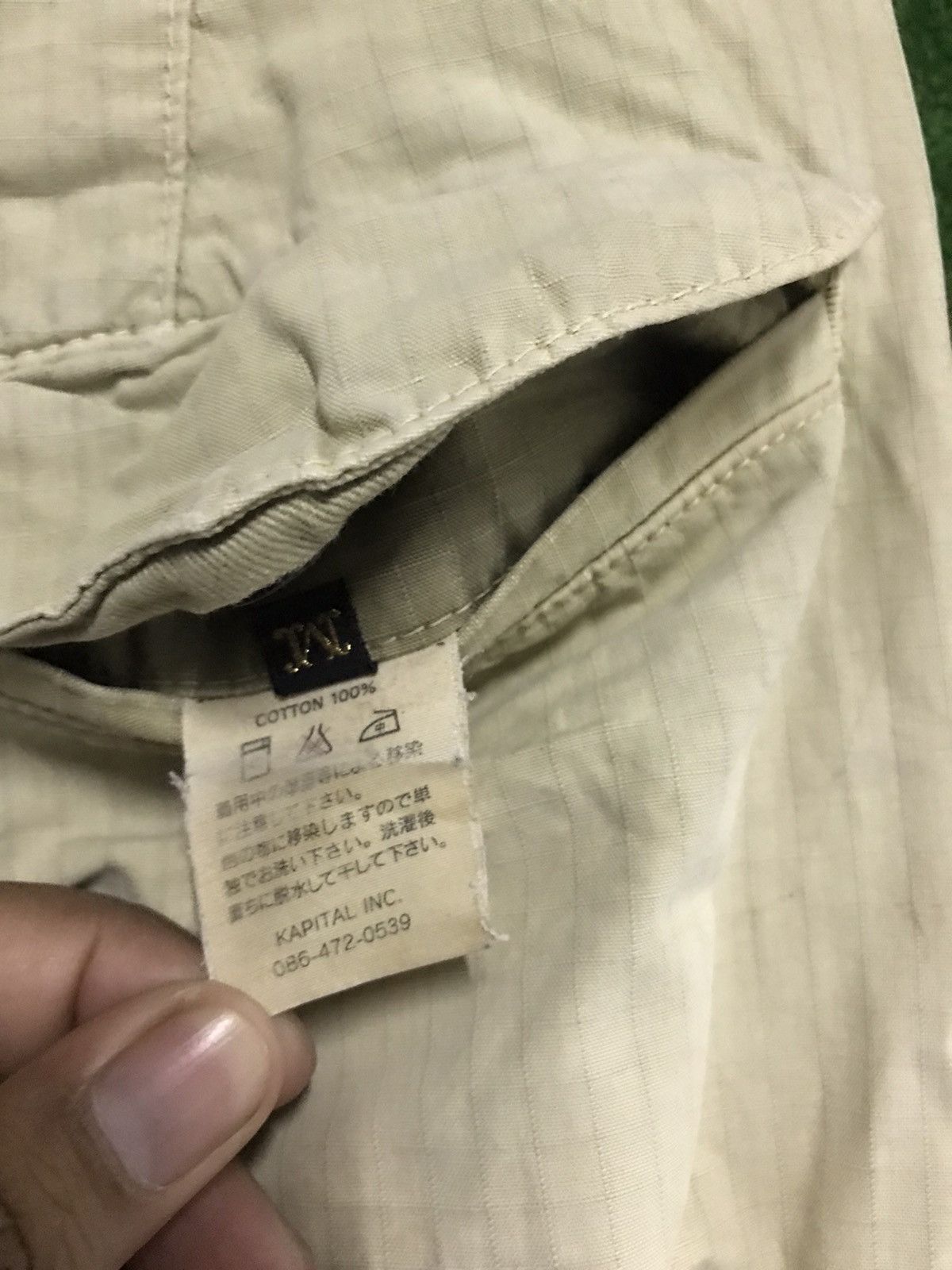 Kapital Rare Kapital Japan Sarouel Drop Crotch Pants Beige Archive Size US 34 / EU 50 - 6 Thumbnail