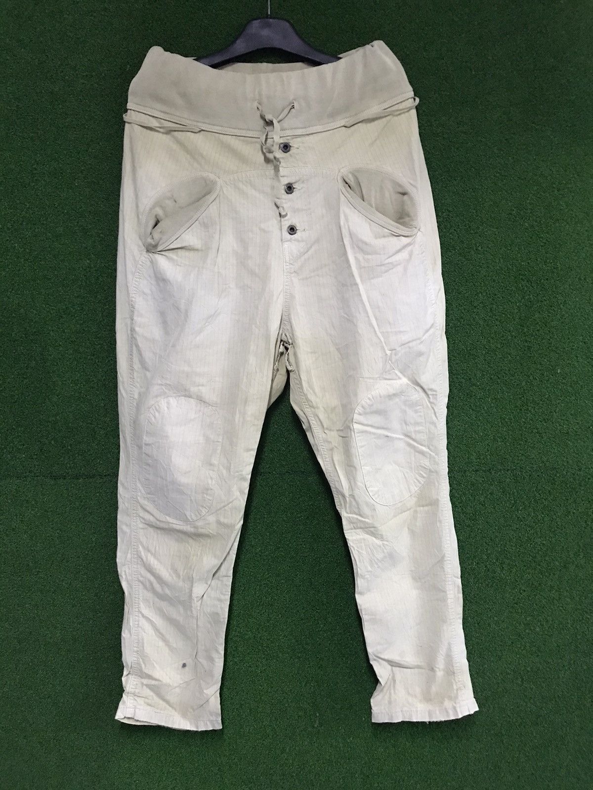 Kapital Rare Kapital Japan Sarouel Drop Crotch Pants Beige Archive Size US 34 / EU 50 - 8 Thumbnail