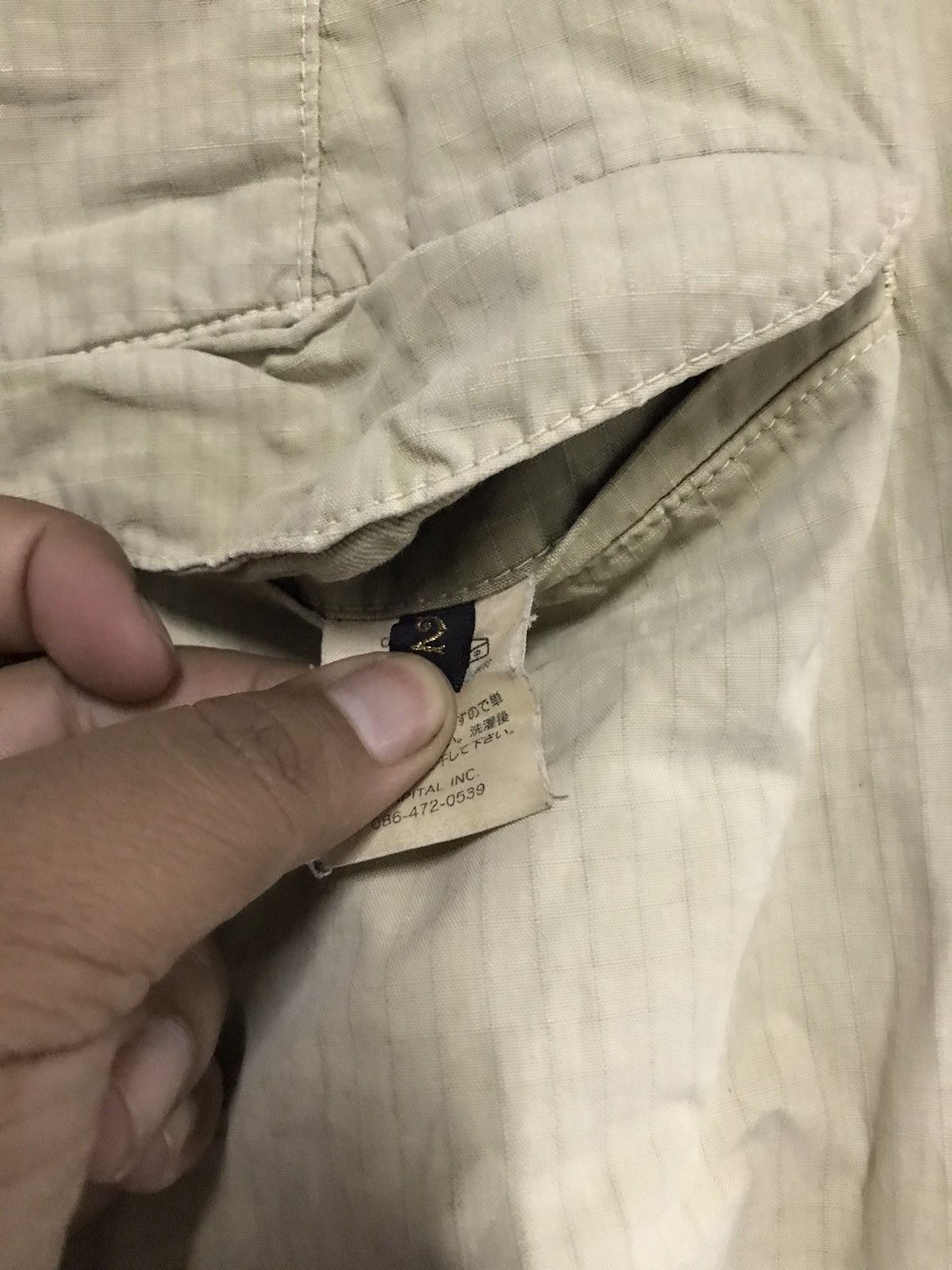 Kapital Rare Kapital Japan Sarouel Drop Crotch Pants Beige Archive Size US 34 / EU 50 - 7 Thumbnail