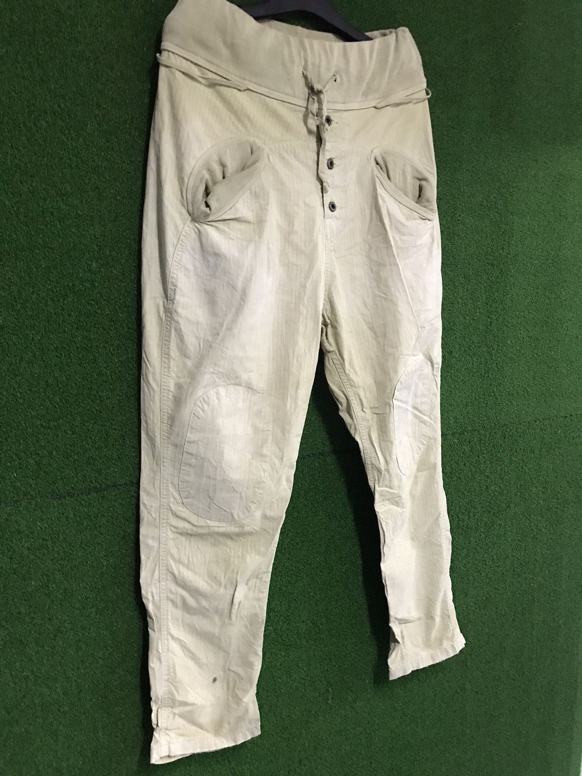 Kapital Rare Kapital Japan Sarouel Drop Crotch Pants Beige Archive Size US 34 / EU 50 - 4 Thumbnail