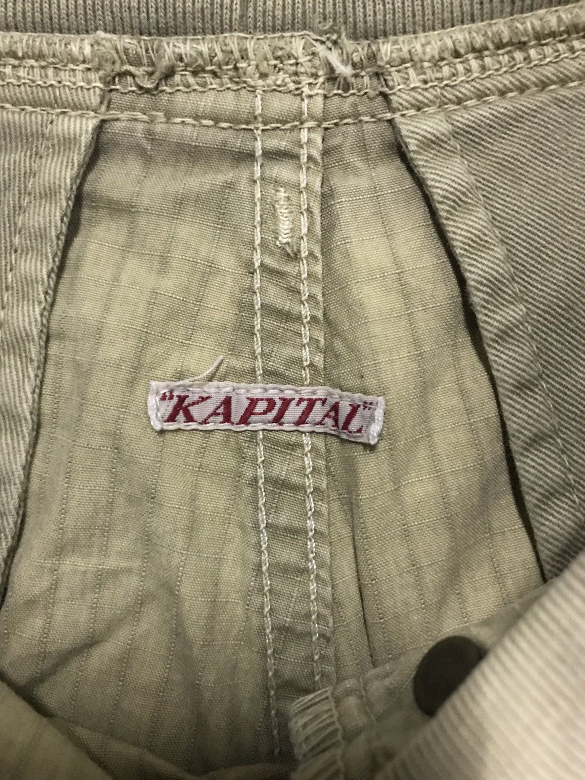 Kapital Rare Kapital Japan Sarouel Drop Crotch Pants Beige Archive Size US 34 / EU 50 - 1 Thumbnail