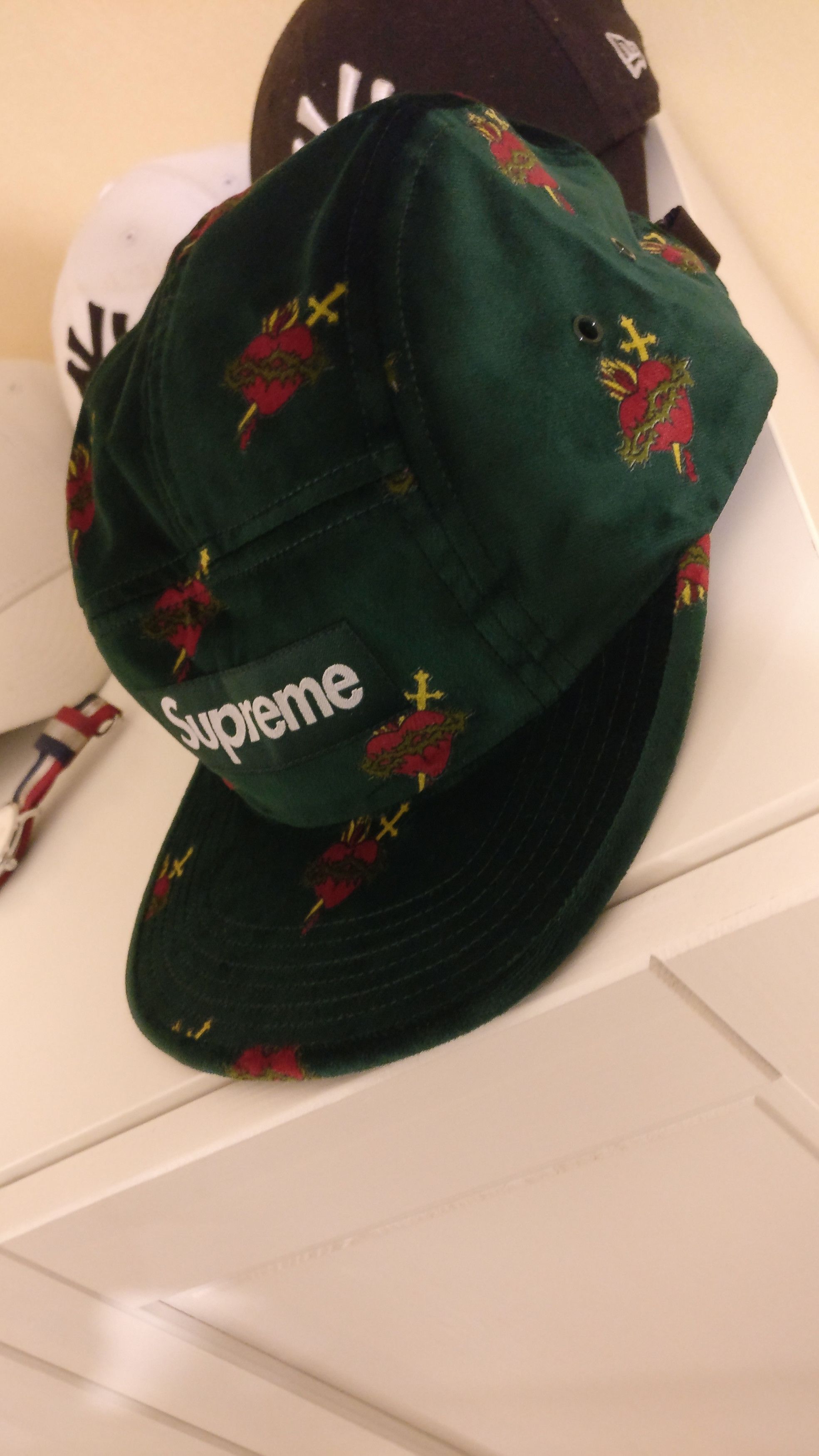 Supreme Sacred Hearts Volour Camp Hat deals