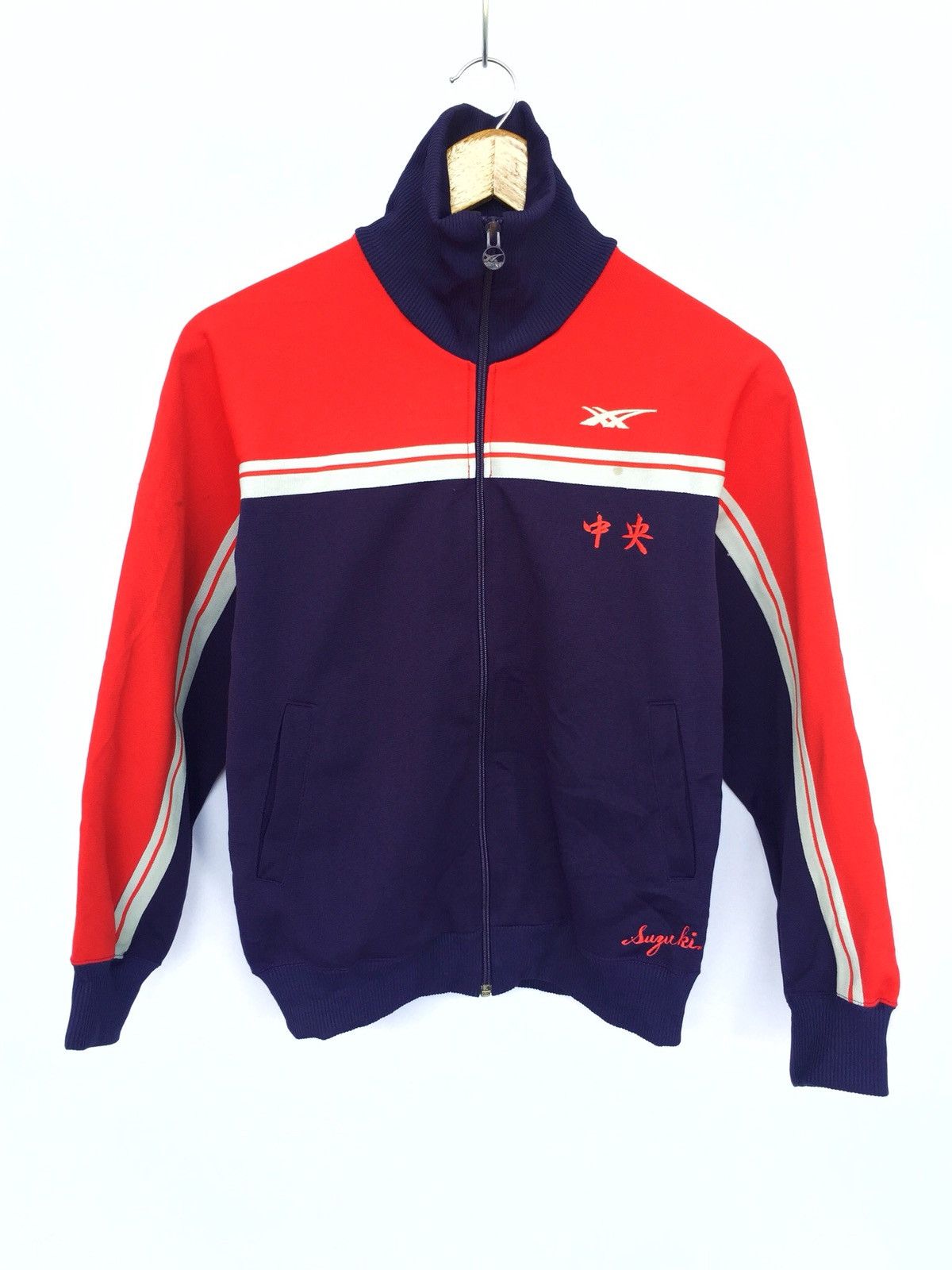 Asics 1980’s Multicolor Trainer Jacket Size US S / EU 44-46 / 1 - 1 Thumbnail