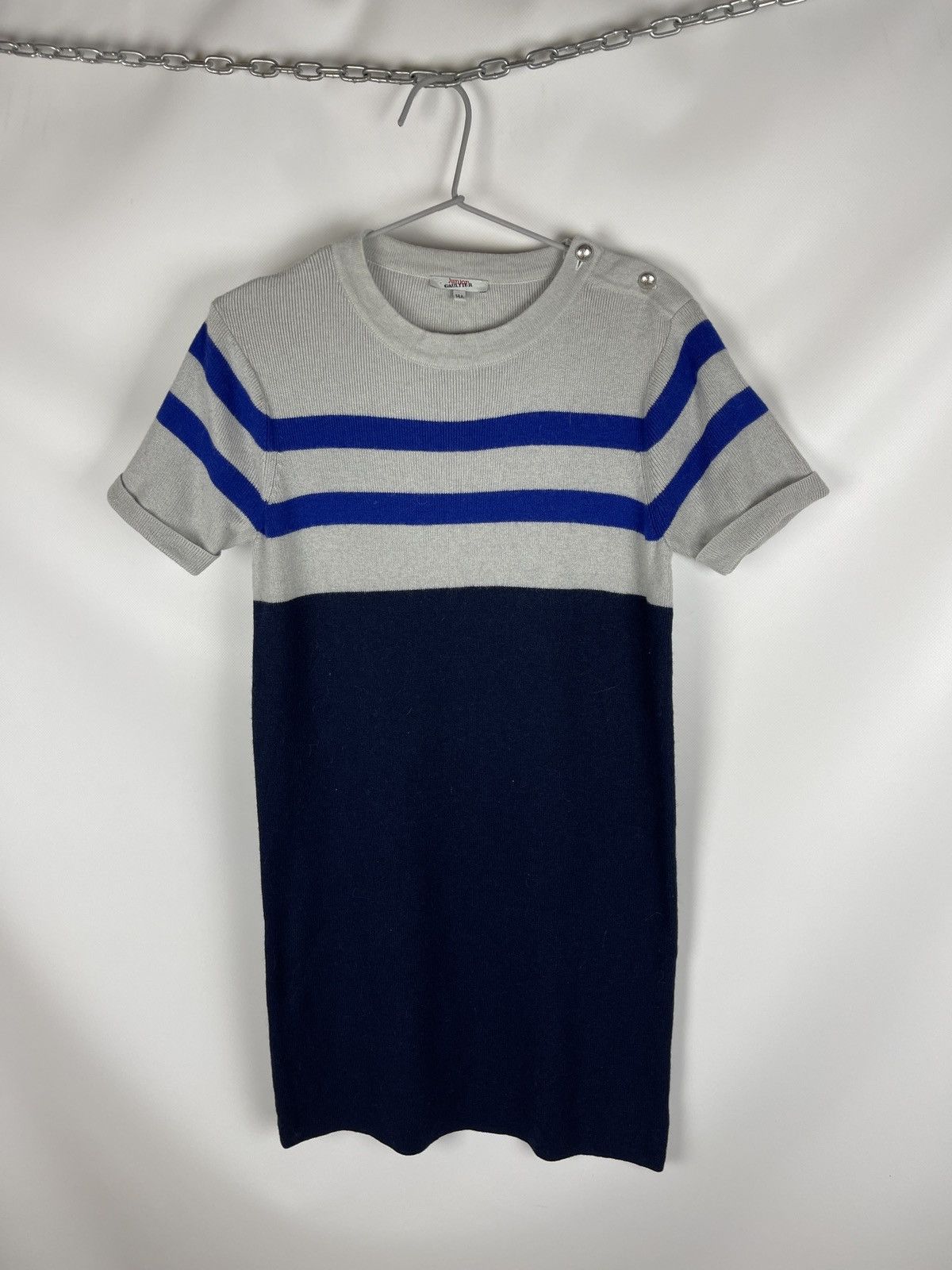 Jean Paul Gaultier Junior Gaultier wool angora knitted tunic dress size 14A Size XS / US 0-2 / IT 36-38 - 1 Thumbnail
