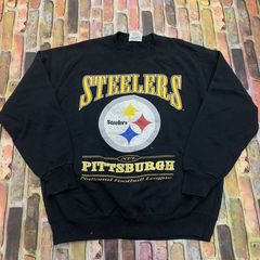 Hottertees 90s Pittsburgh Vintage Steelers Sweatshirt