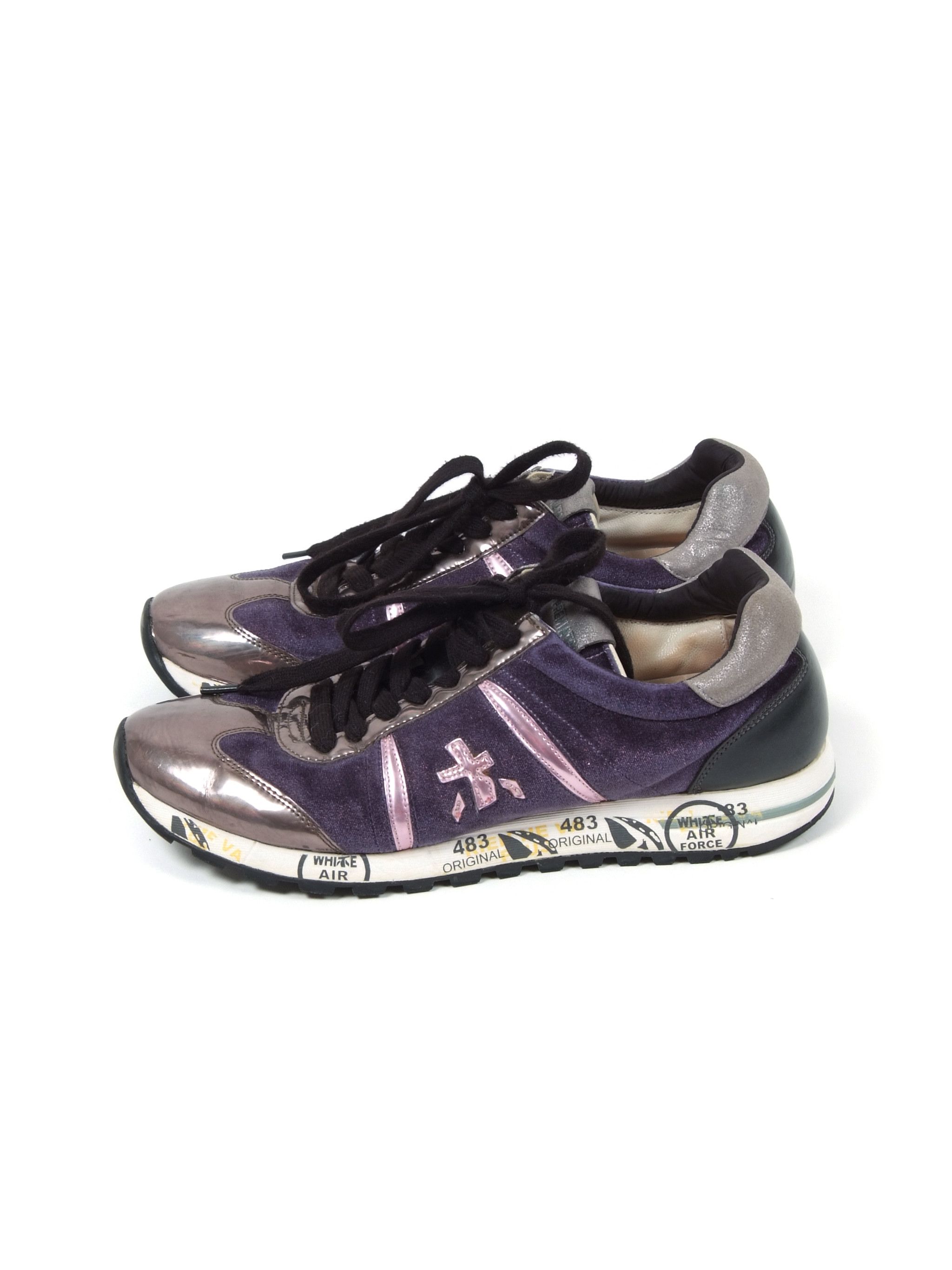Premiata Premiata Low Top Sneakers (41/US8) Size US 8 / EU 41 - 2 Thumbnail