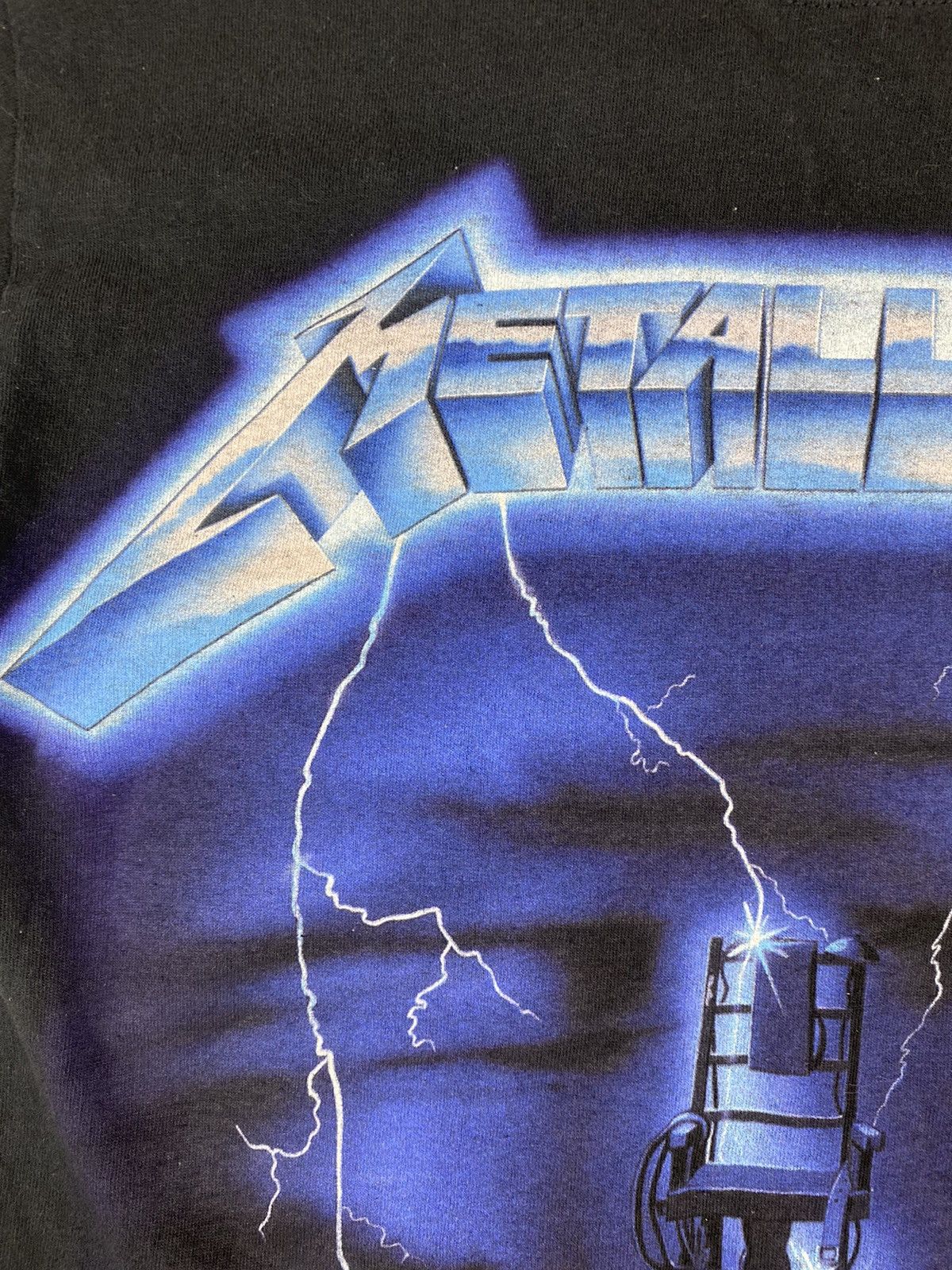 Band Tees 2017 Metallica Ride The Lightning Rock Tee T Shirt Size S Size US S / EU 44-46 / 1 - 7 Thumbnail