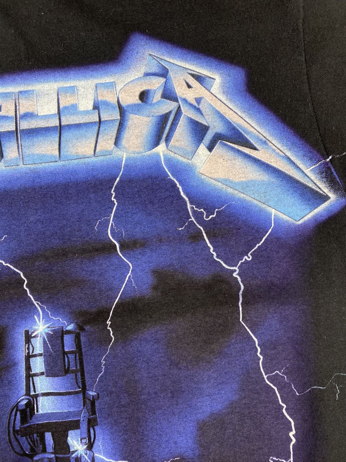 Band Tees 2017 Metallica Ride The Lightning Rock Tee T Shirt Size S Size US S / EU 44-46 / 1 - 8 Thumbnail