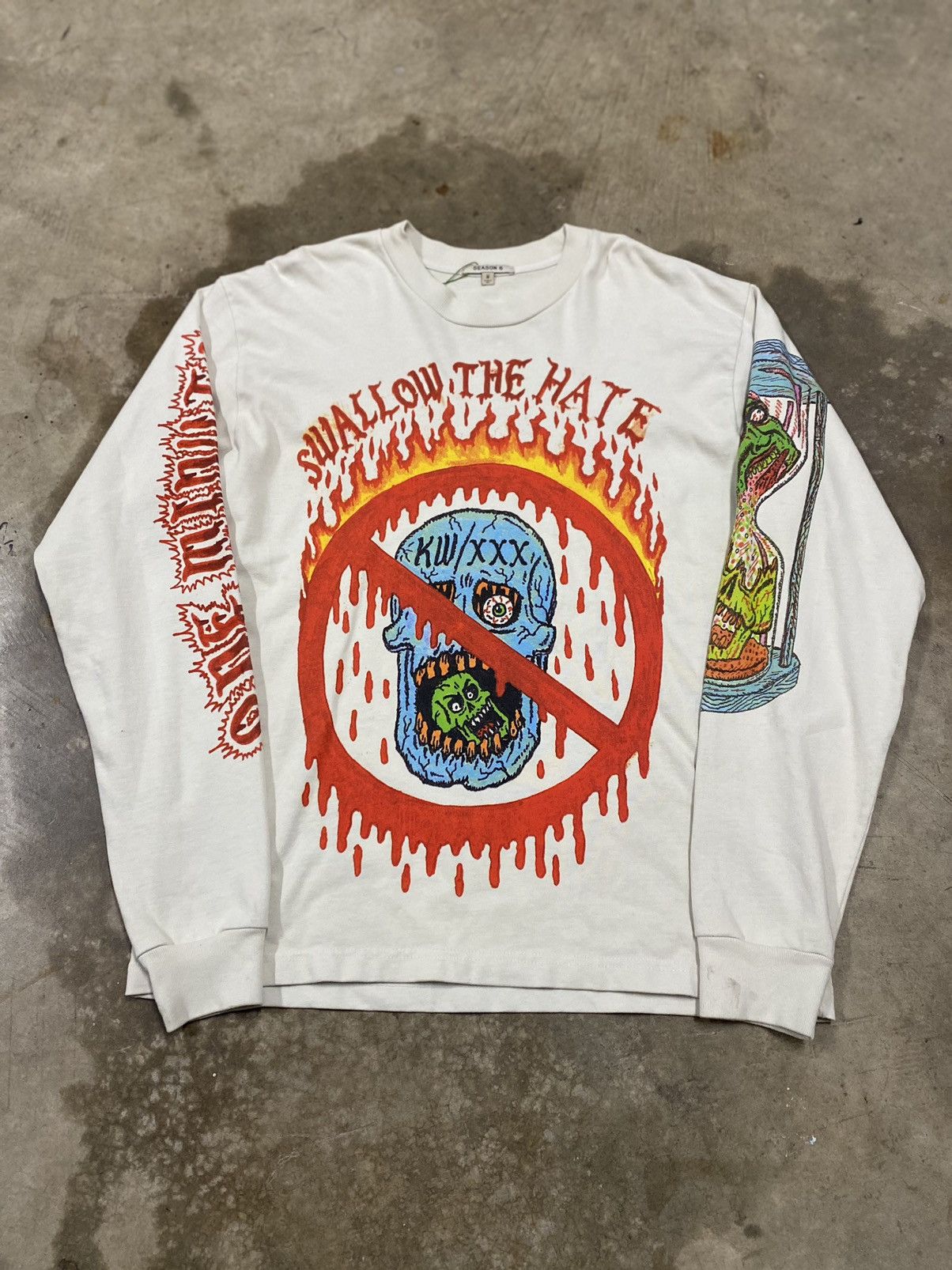 Yeezy Season 6 XXXTENTACION Long Sleeve T-Shirt