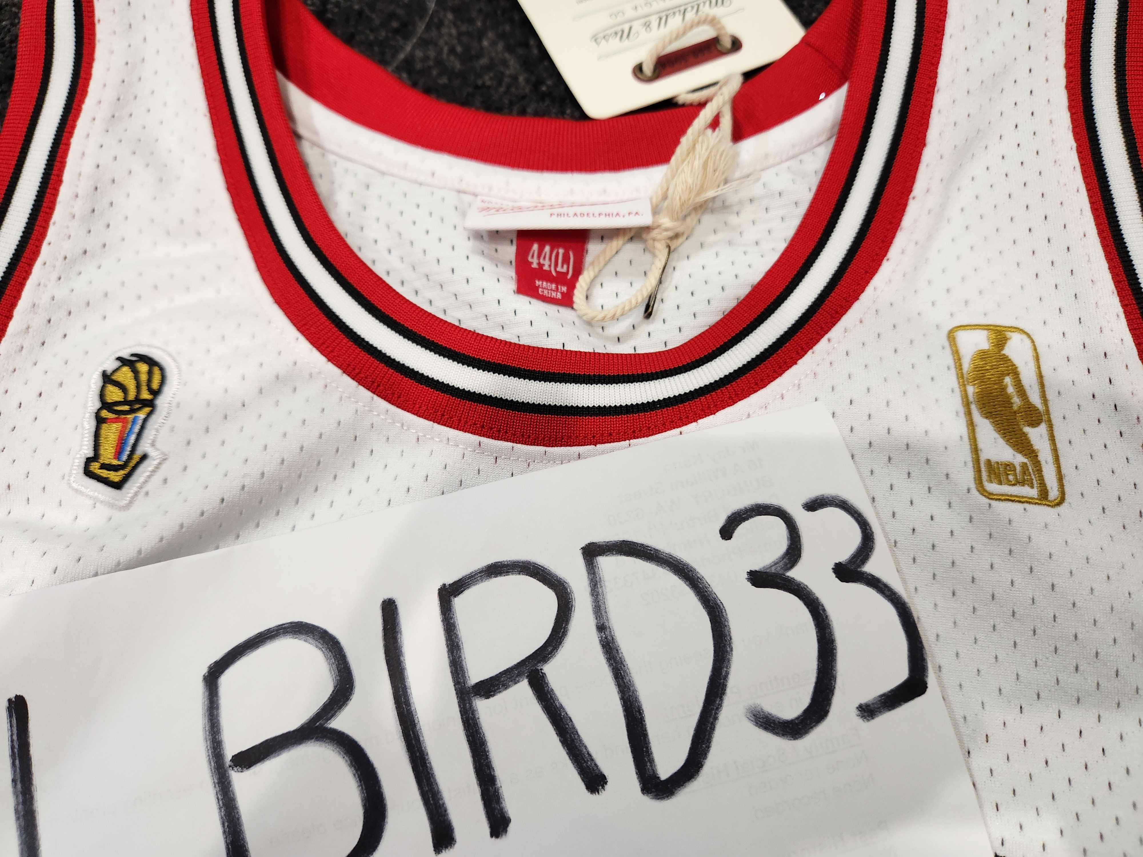 Mitchell & Ness × NBA Chicago bulls jordan authentic nba finals jersey L Size US L / EU 52-54 / 3 - 2 Thumbnail