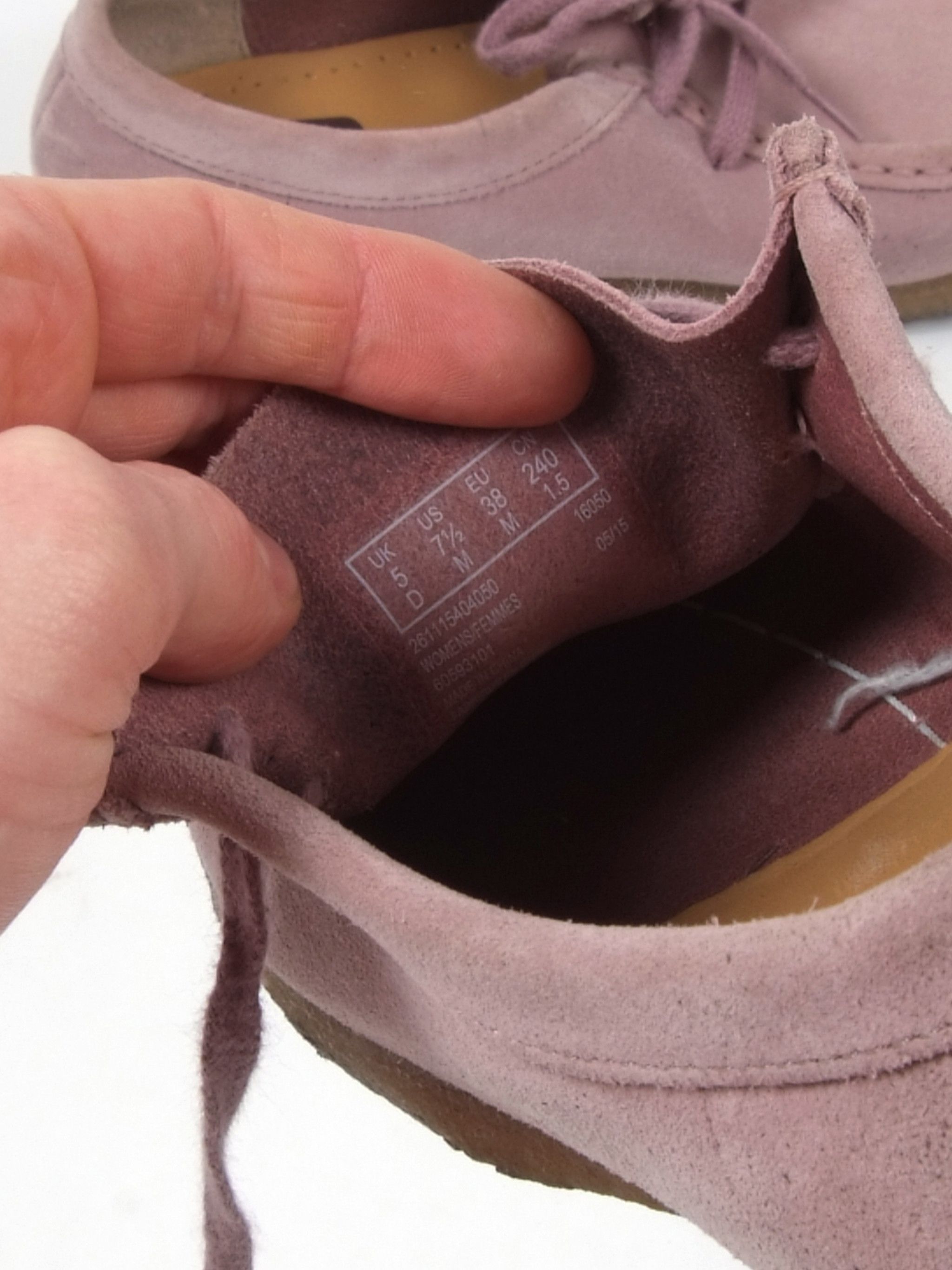 Clarks Rare Clarks Lavender Suede Wallabee US7.5/38 Size US 7.5 / IT 37.5 - 4 Thumbnail